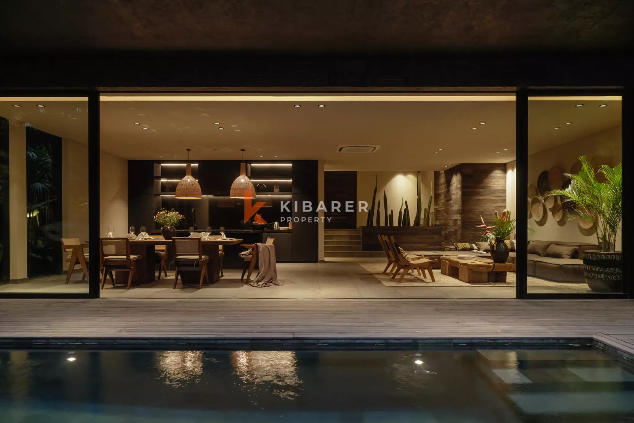 Beragam Gaya Hidup Menanti di Vila Empat Kamar Tidur Unik di Berawa