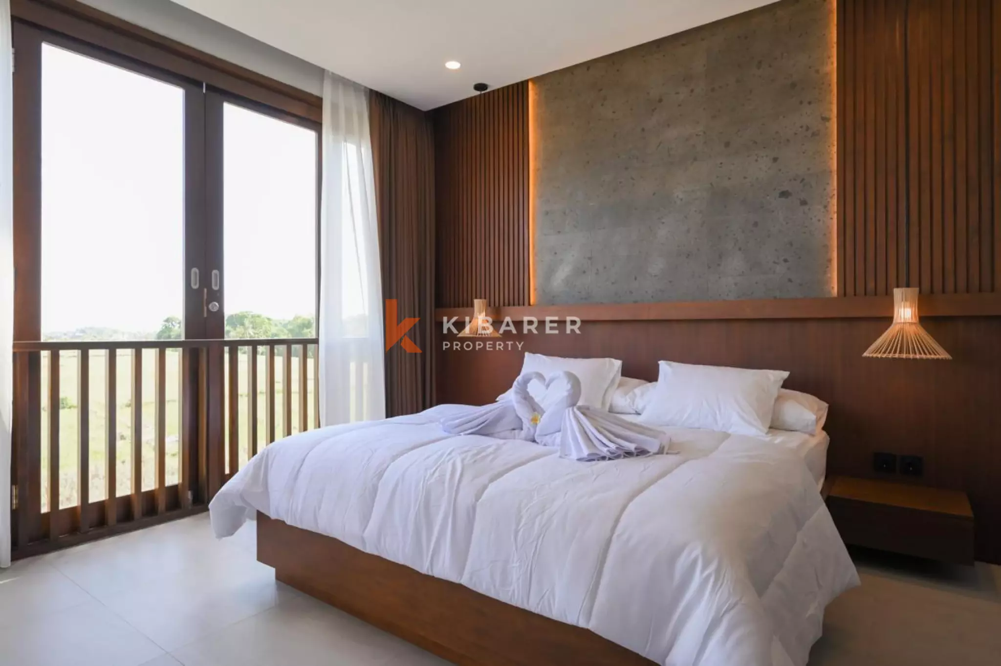 Modern Villa with Scenic Views Two Bedroom in  Kedungu