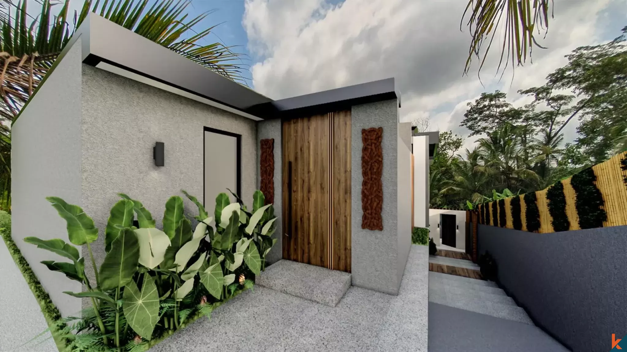 Villa Sewa Dua Kamar Tidur yang Tenang di Ubud (selesai pada Januari 2026)