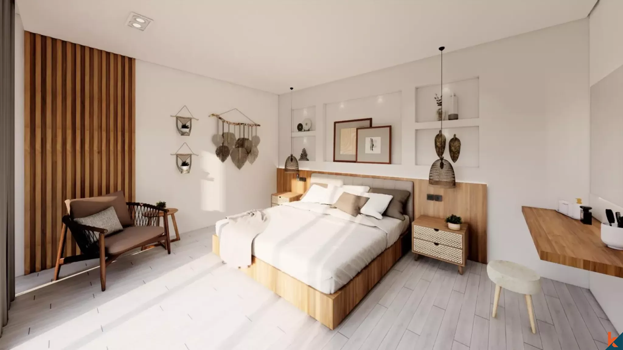 Villa Sewa Dua Kamar Tidur yang Tenang di Ubud (selesai pada Januari 2026)