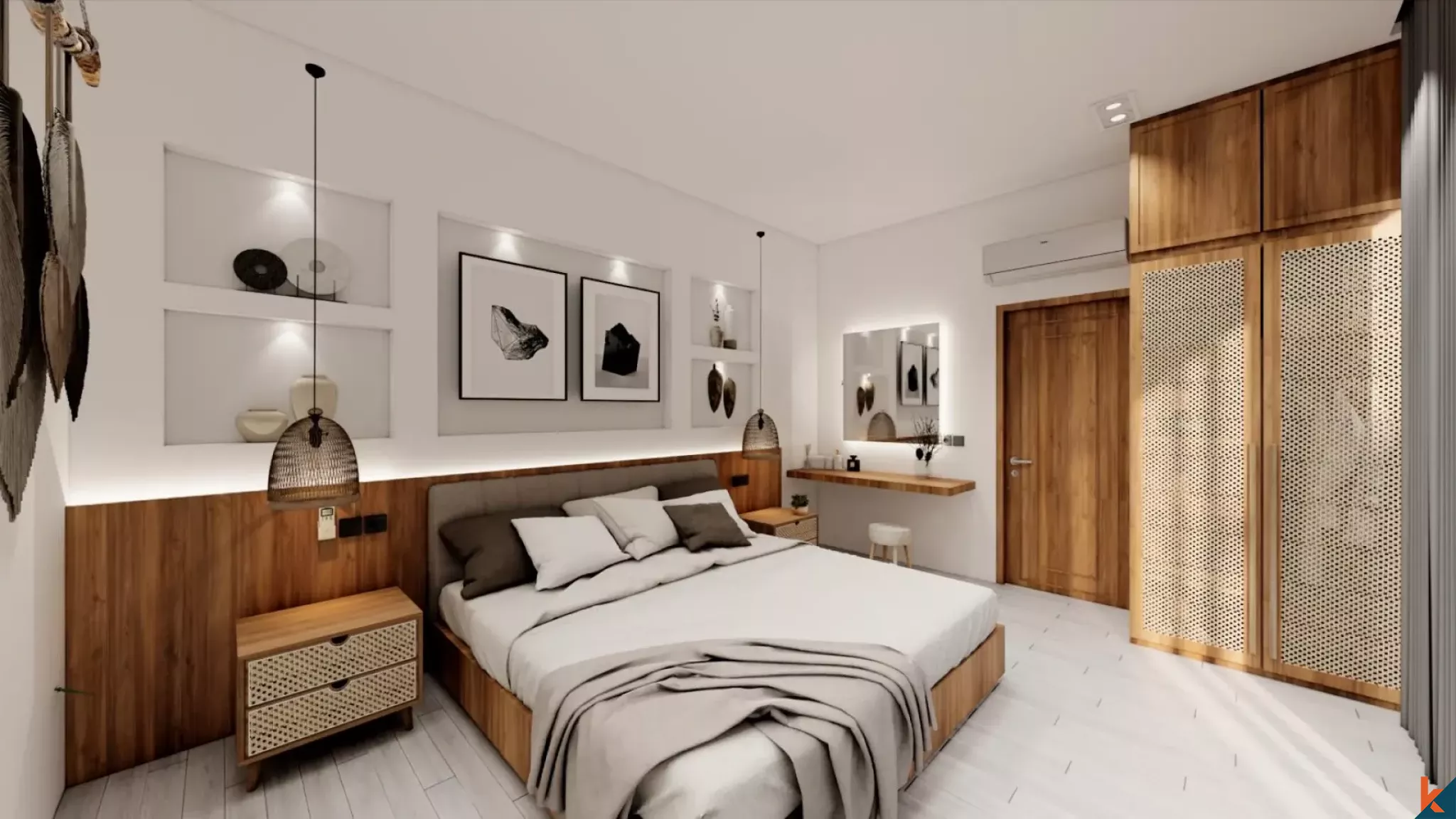 Villa Sewa Tiga Kamar Tidur yang Tenang di Ubud (selesai pada Januari 2026)