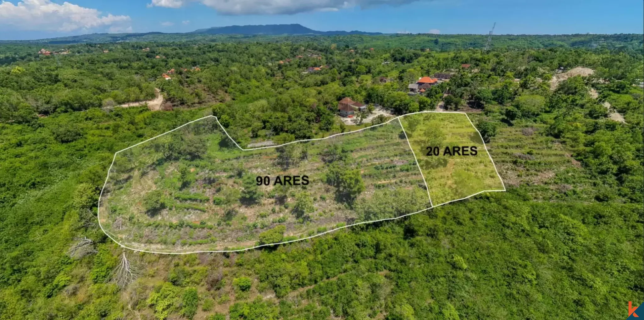 Opportunité d'investissement Terrain à vendre en bordure de falaise à Nusa Penida