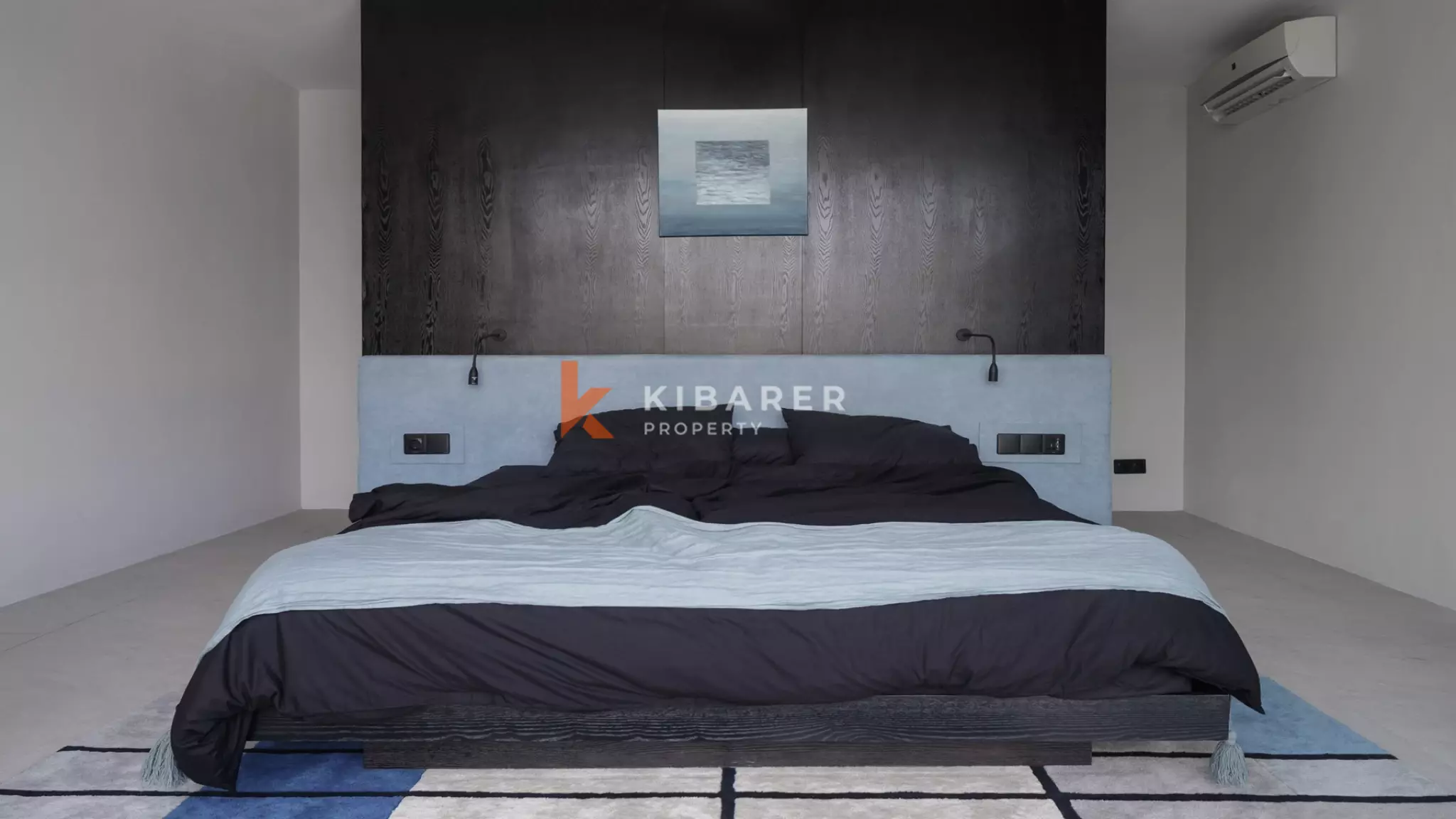 Stylish Minimalist Three-Bedroom Villa with Private Pool in Pererenan