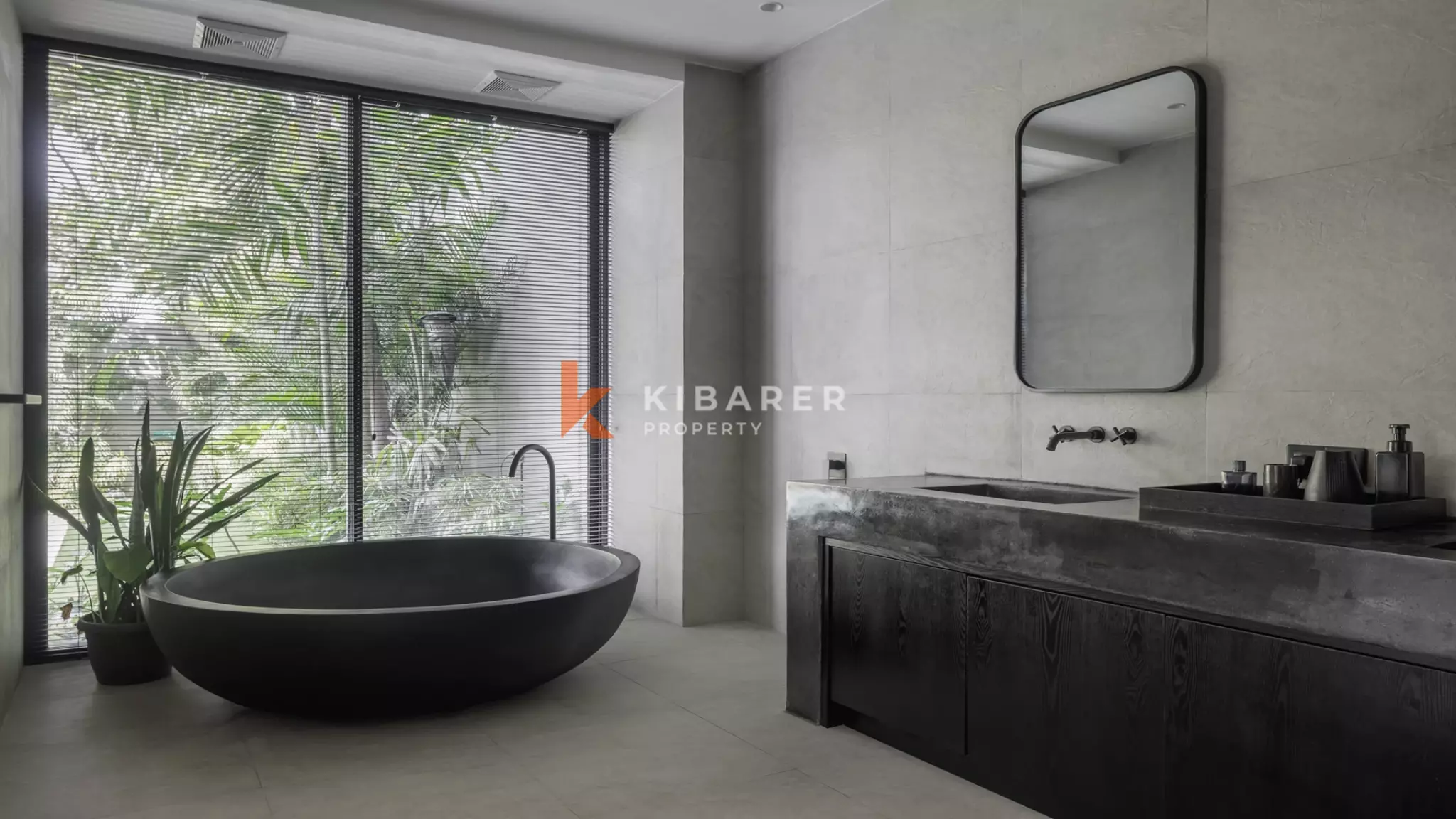 Stylish Minimalist Three-Bedroom Villa with Private Pool in Pererenan