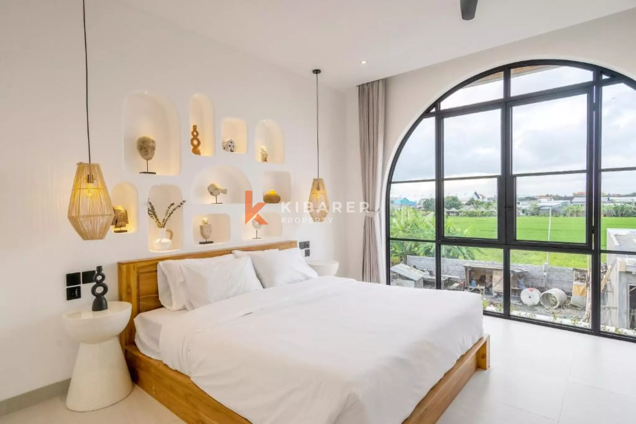 Mediterranean Tropical Living Three bedroom Villa in Beachside Cemagi