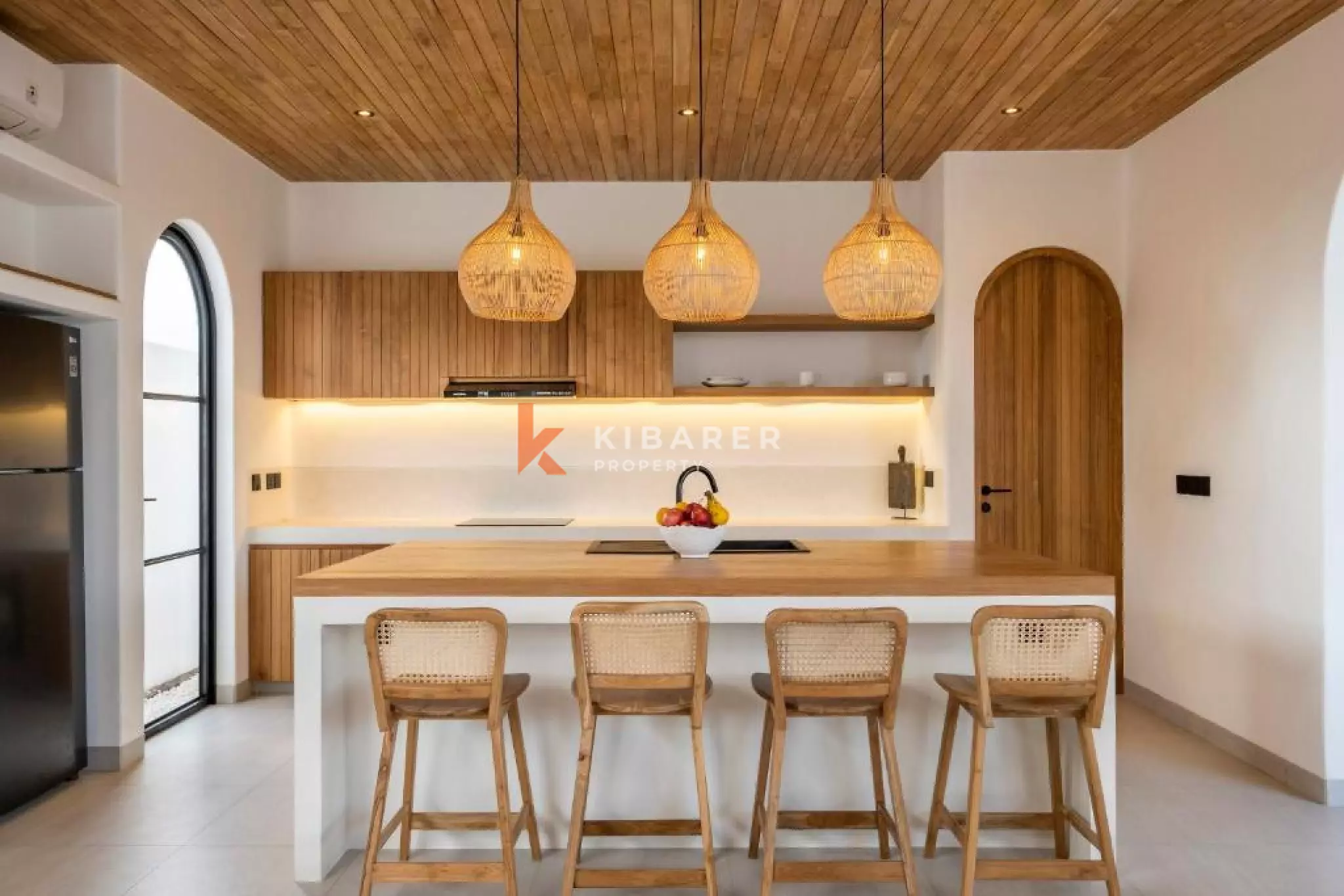 Mediterranean Tropical Living Three bedroom Villa in Beachside Cemagi