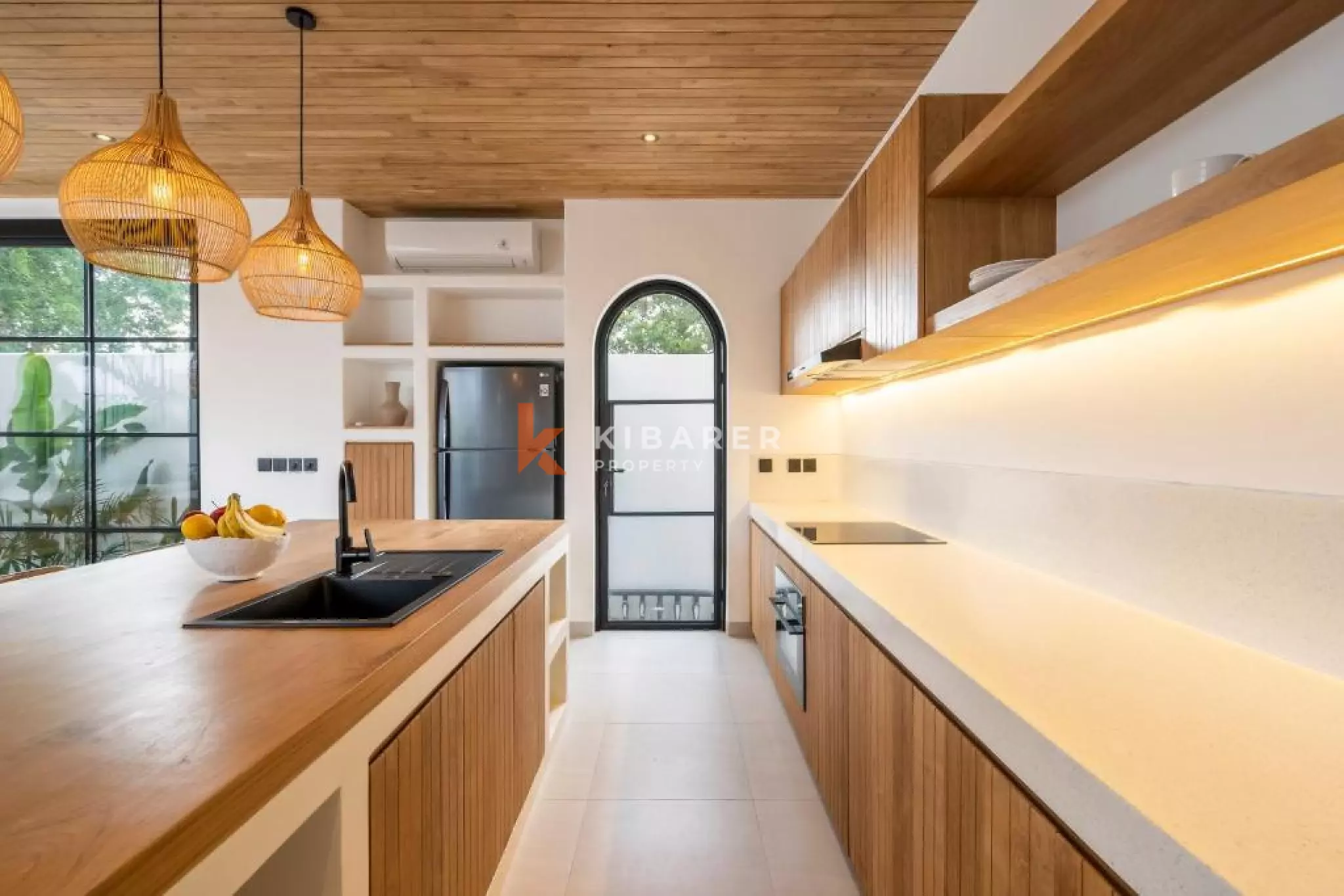 Mediterranean Tropical Living Three bedroom Villa in Beachside Cemagi