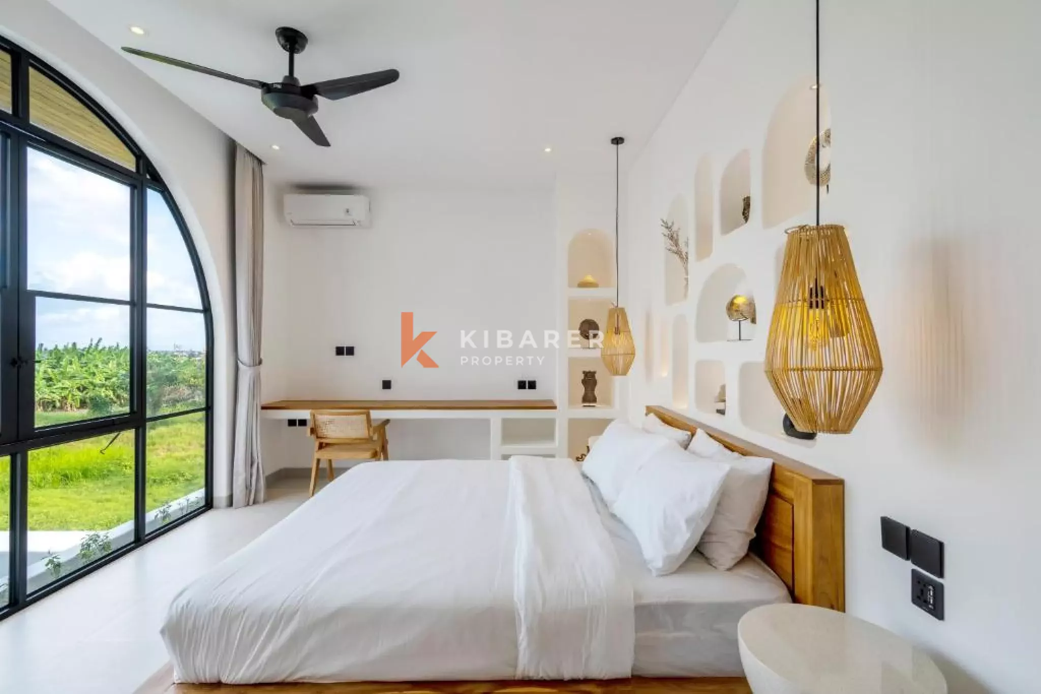 Mediterranean Tropical Living Three bedroom Villa in Beachside Cemagi