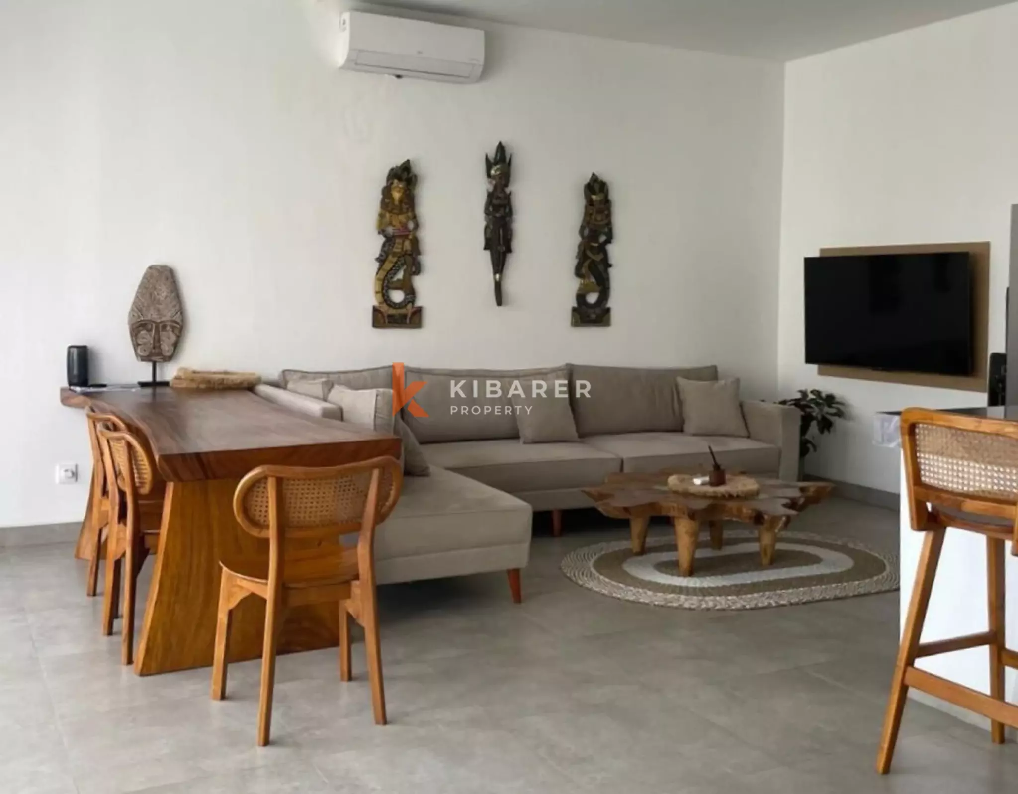 Modern Chic Two Bedroom Villa with Ocean Energy in Cemagi