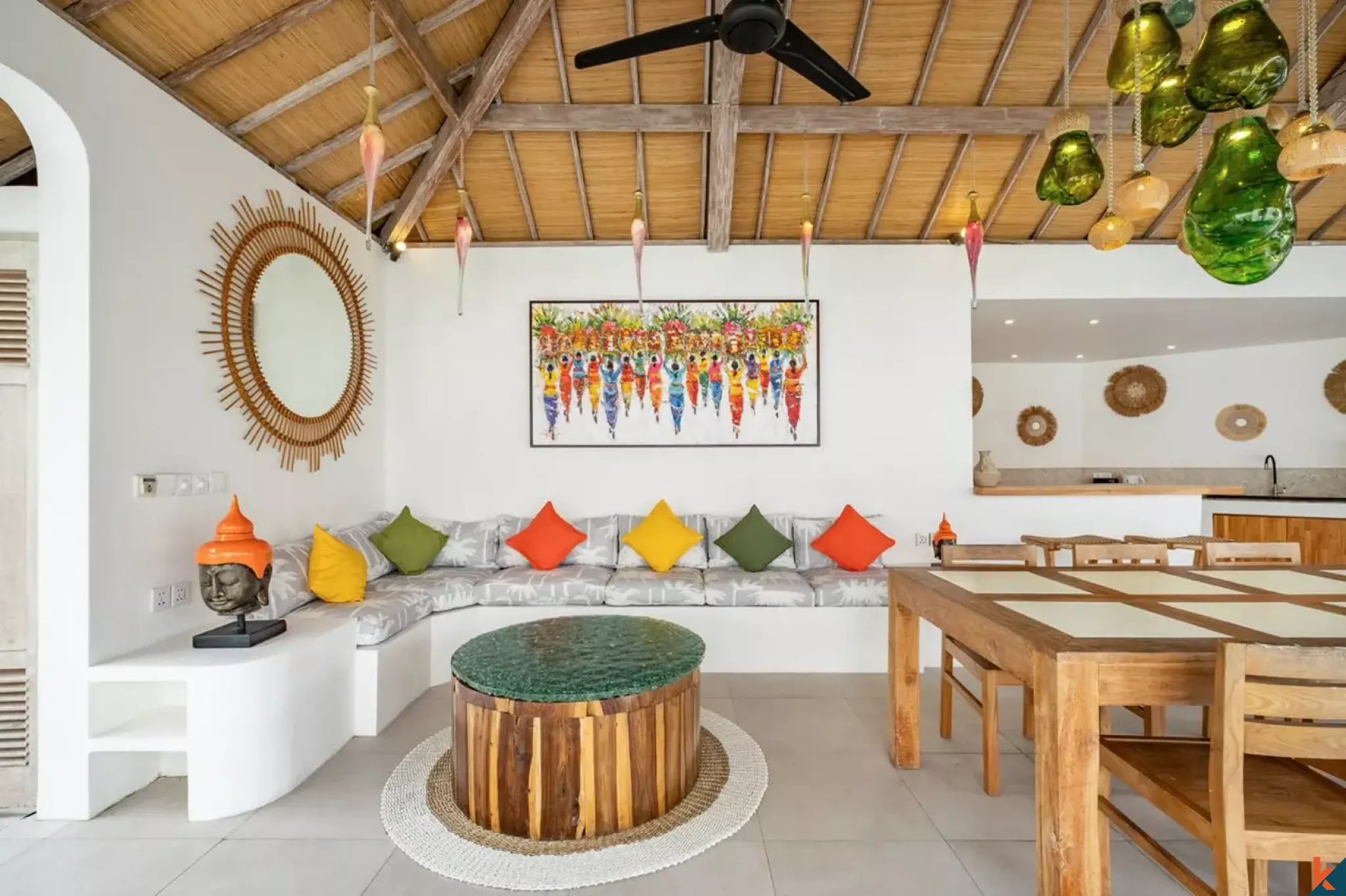 Villa sederhana dan menarik di kawasan Seminyak