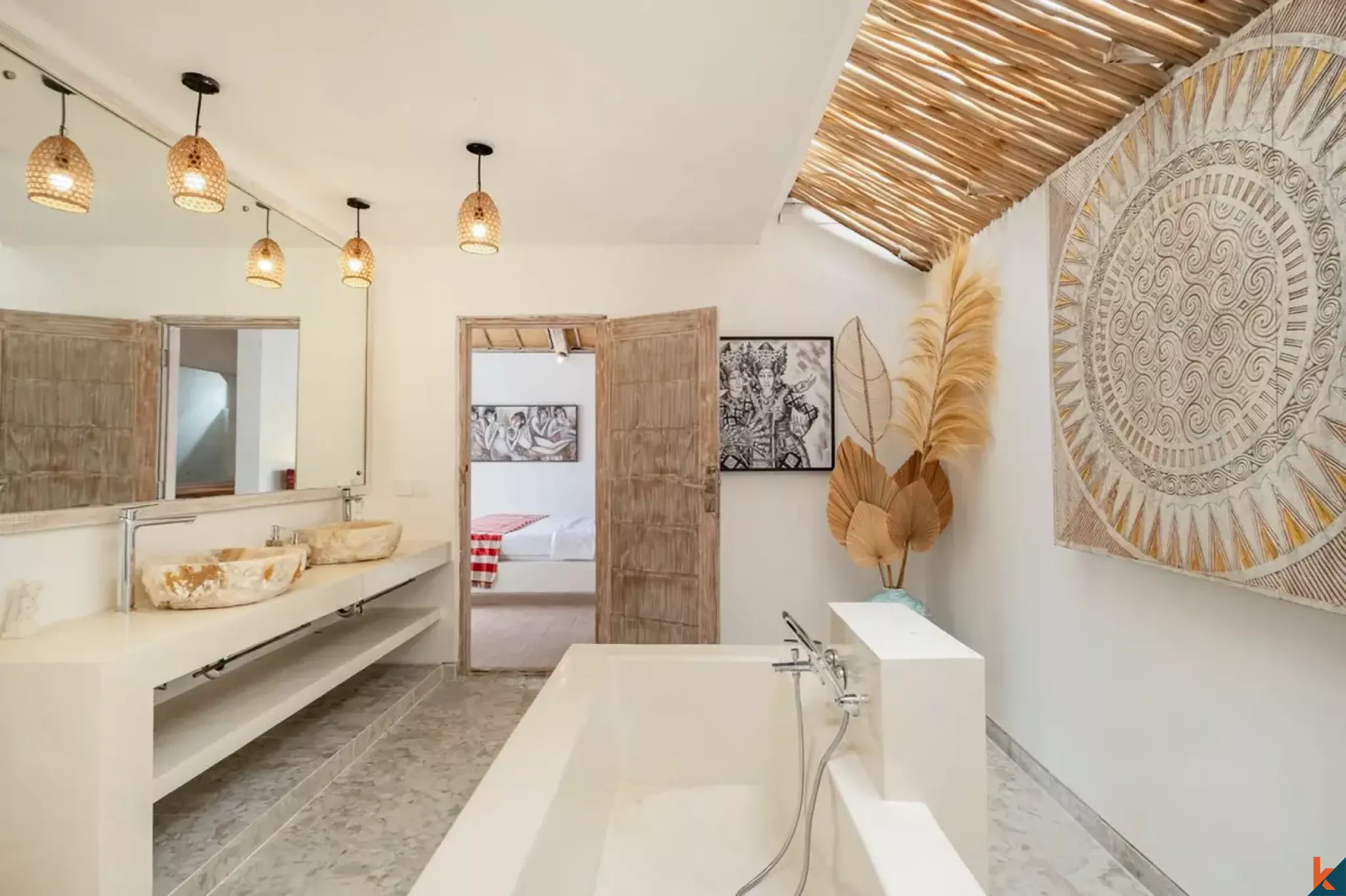 Villa sederhana dan menarik di kawasan Seminyak