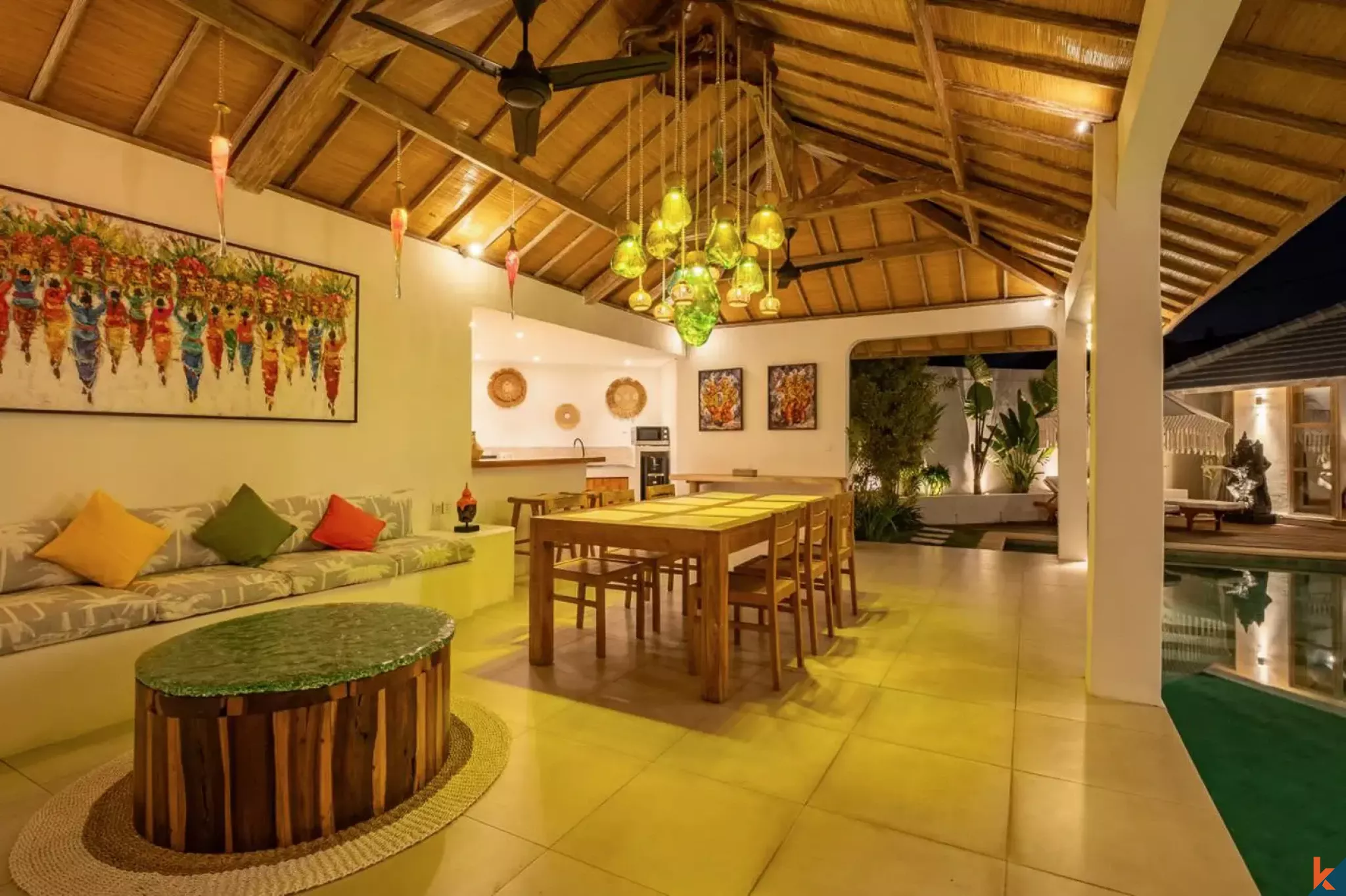 Villa sederhana dan menarik di kawasan Seminyak
