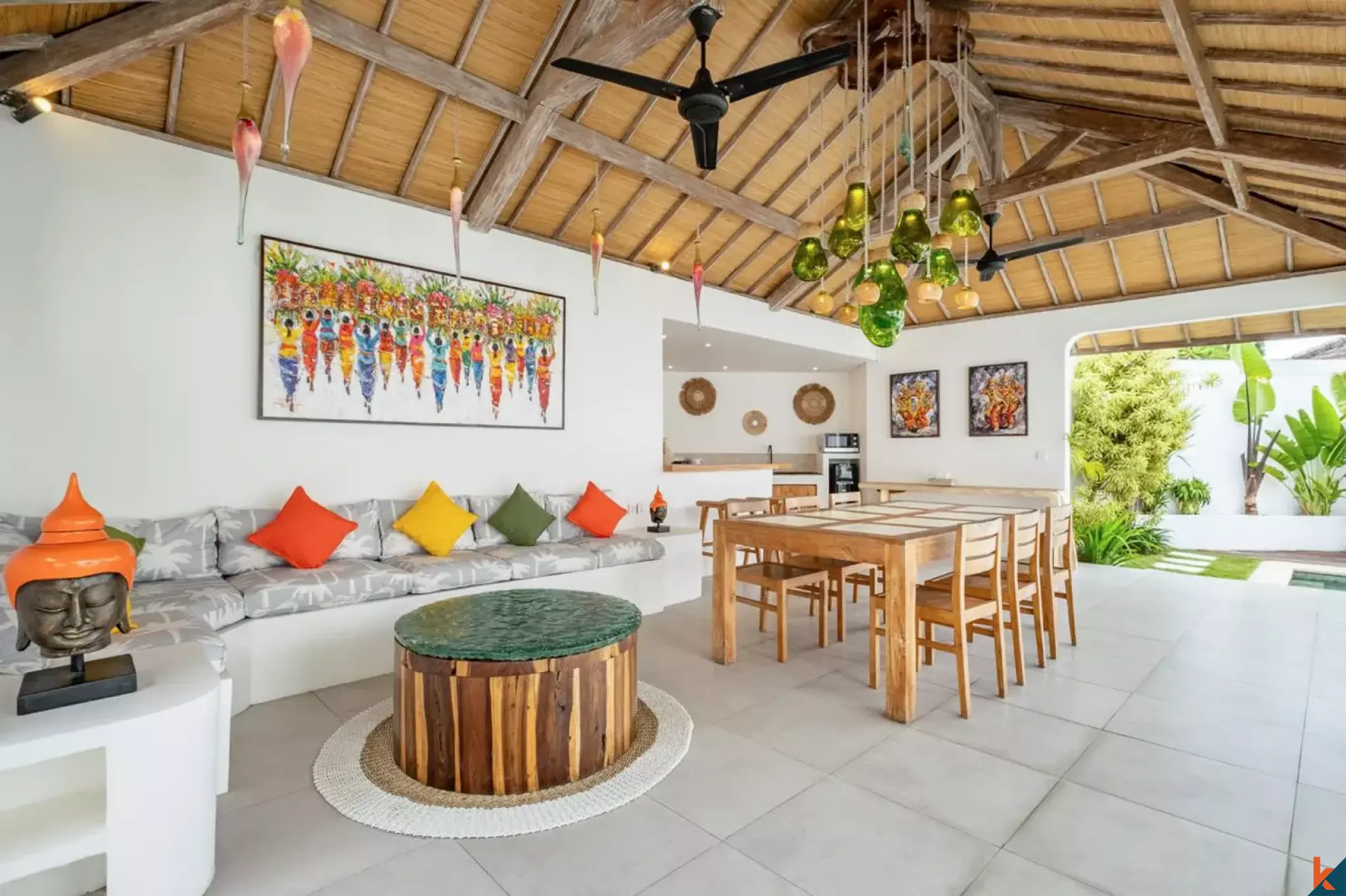 Villa sederhana dan menarik di kawasan Seminyak