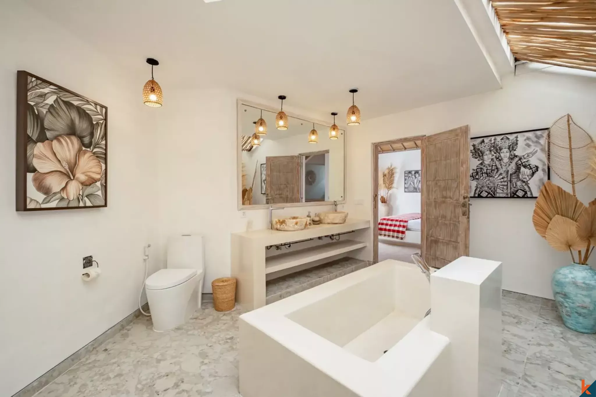 Villa sederhana dan menarik di kawasan Seminyak