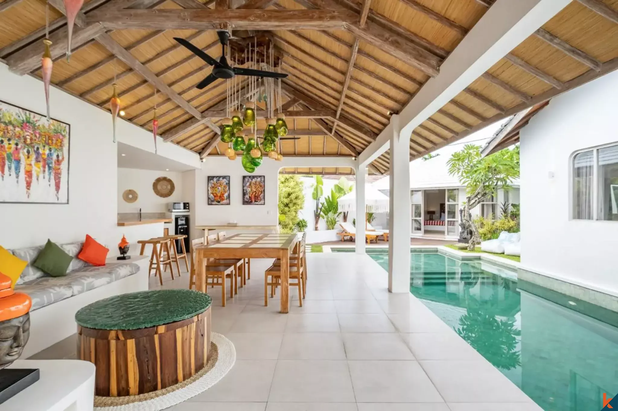 Villa sederhana dan menarik di kawasan Seminyak