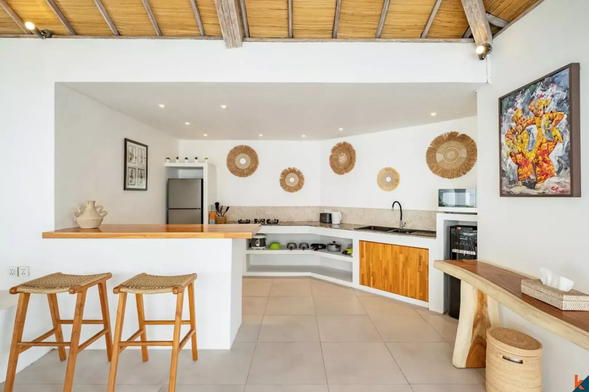 Villa sederhana dan menarik di kawasan Seminyak