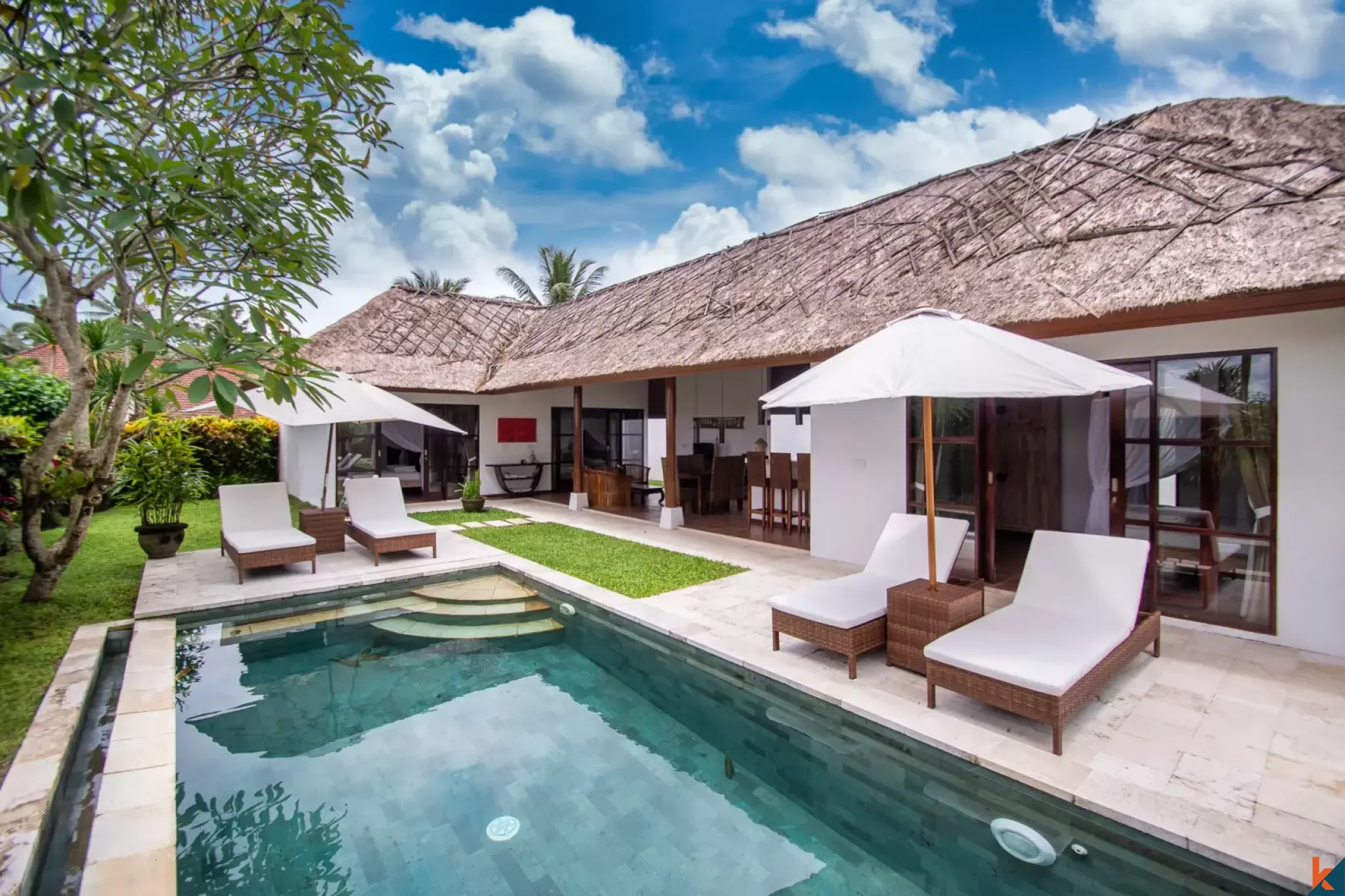 Élégante propriété de trois chambres à vendre à Ubud - Pejeng
