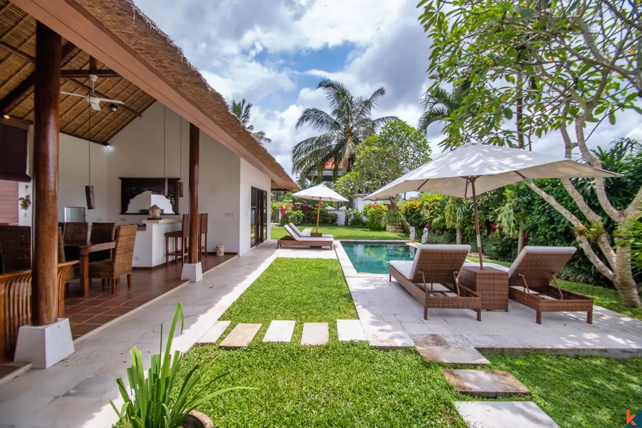 Élégante propriété de trois chambres à vendre à Ubud - Pejeng