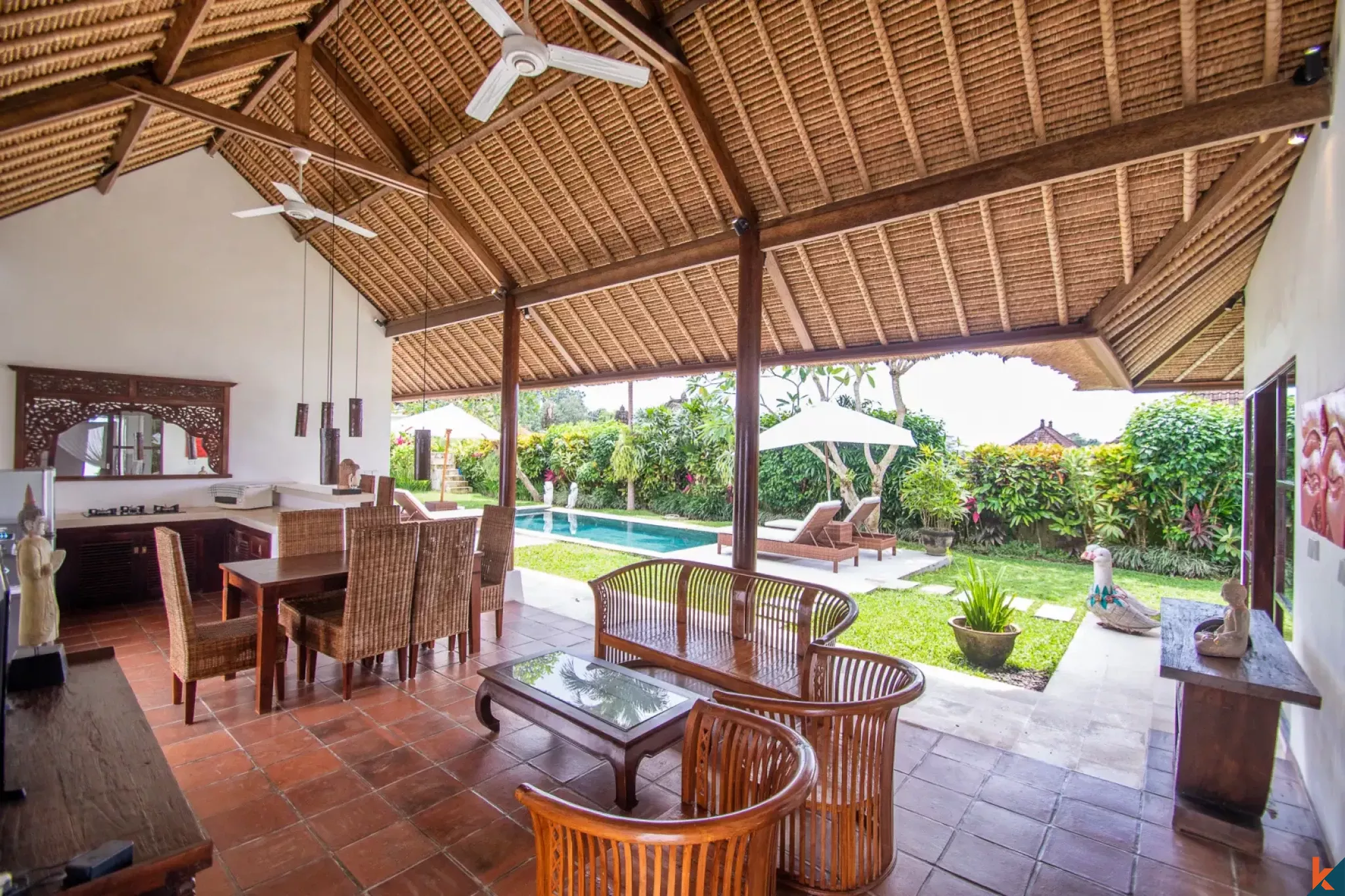 Élégante propriété de trois chambres à vendre à Ubud - Pejeng