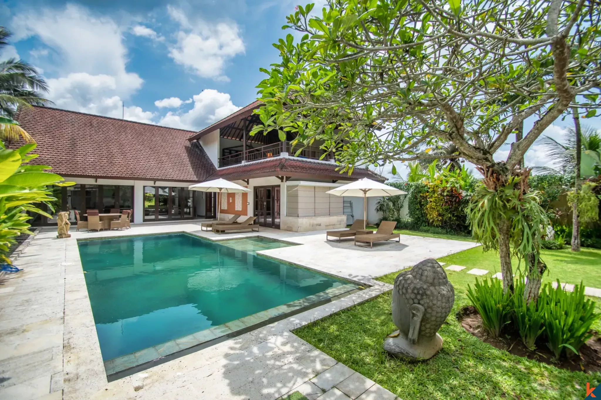 Spacieuse propriété de quatre chambres à vendre à Ubud - Pejeng