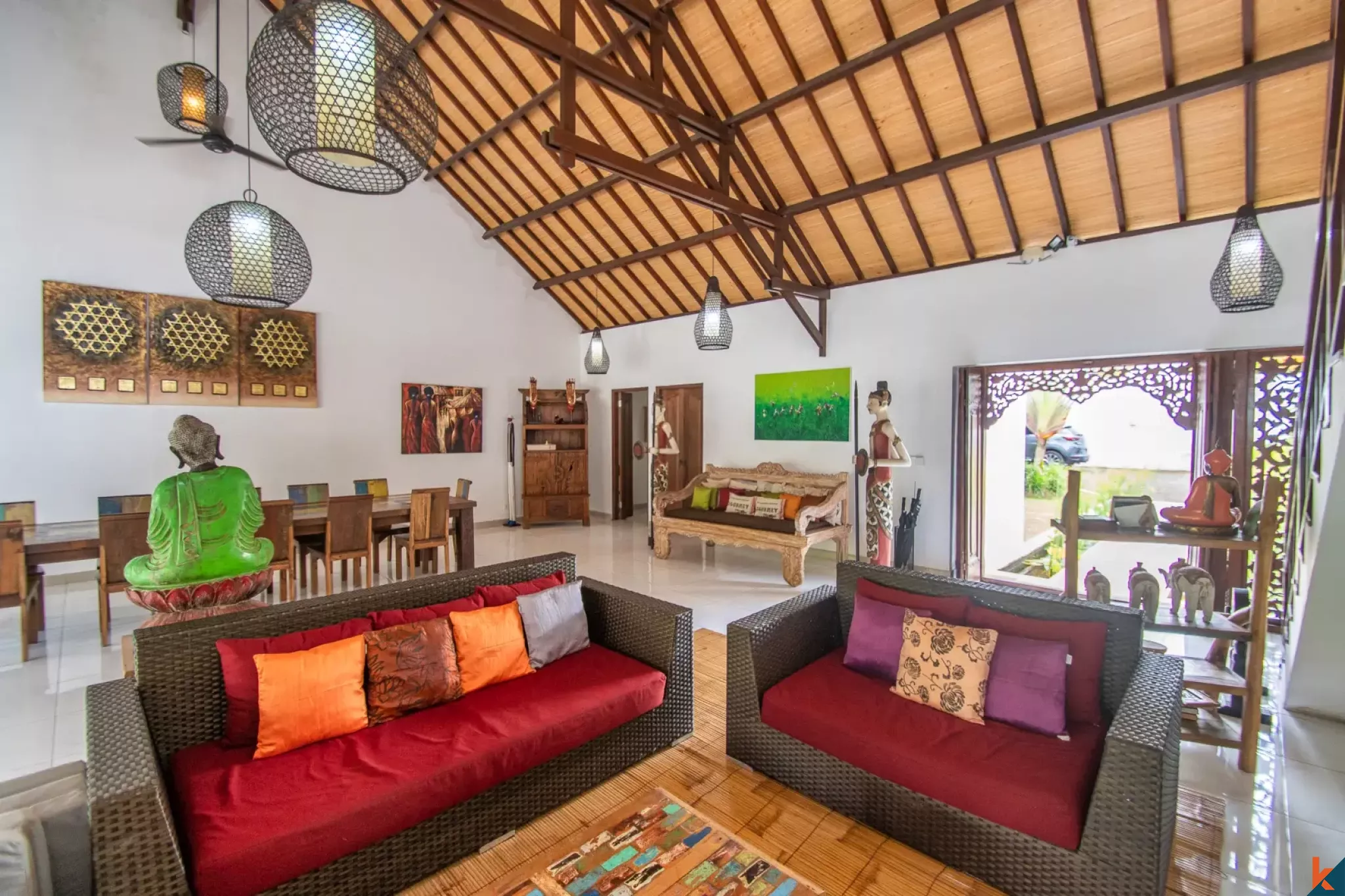 Spacieuse propriété de quatre chambres à vendre à Ubud - Pejeng