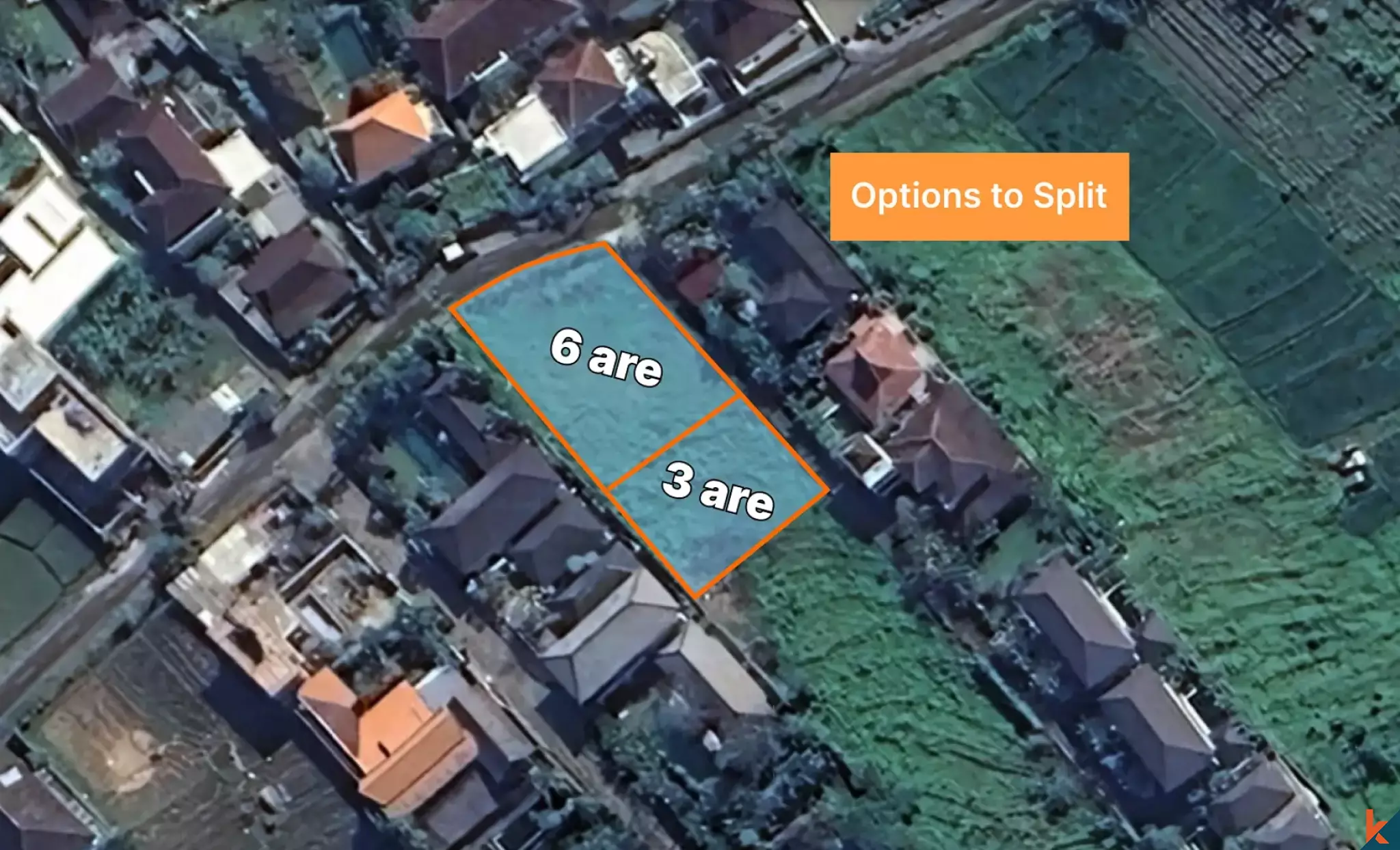 Lahan investasi dengan hak sewa tersedia di Padang Tawang Babakan