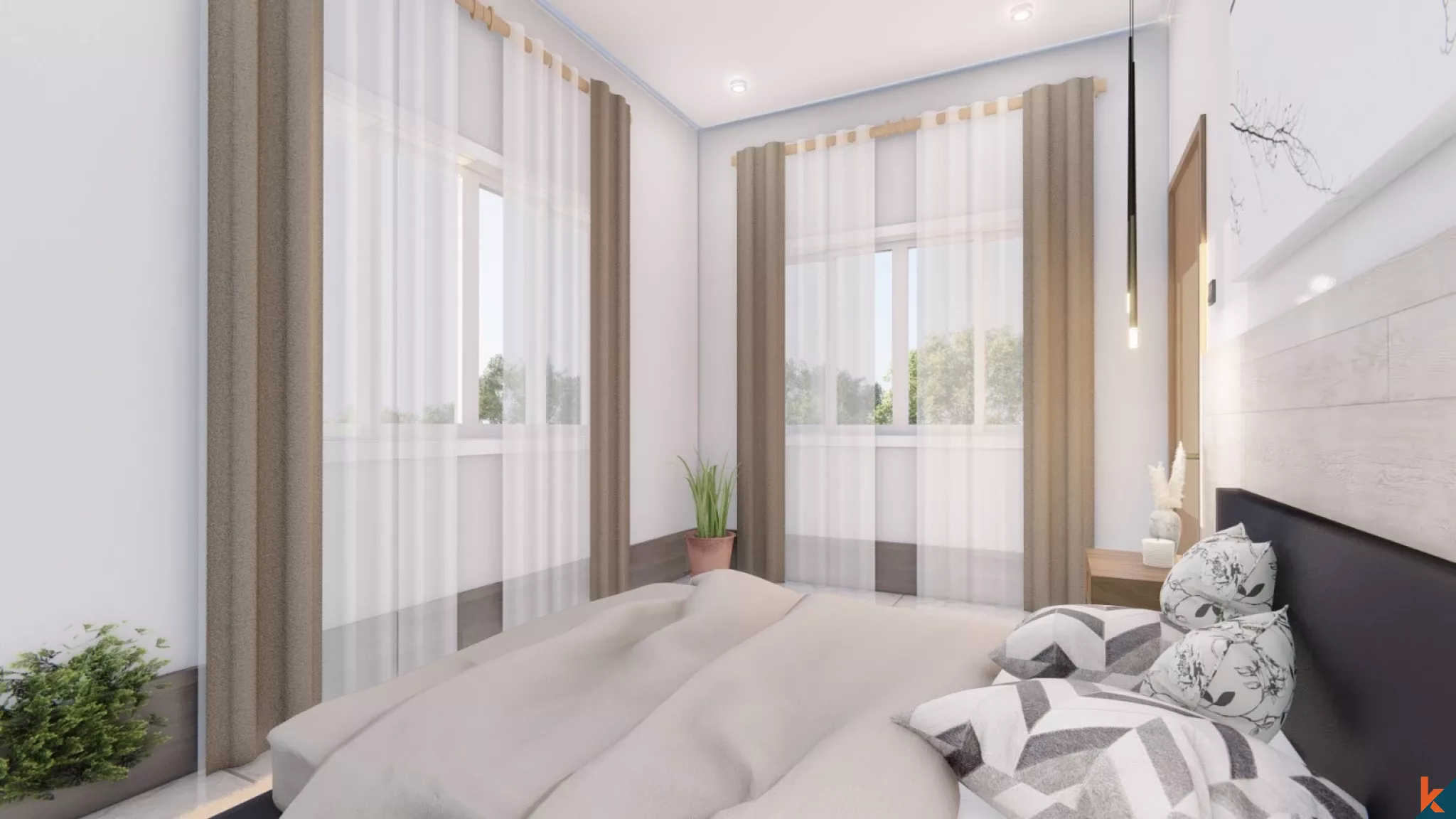 One bedroom leasehold apartment near the beach in Cemagi