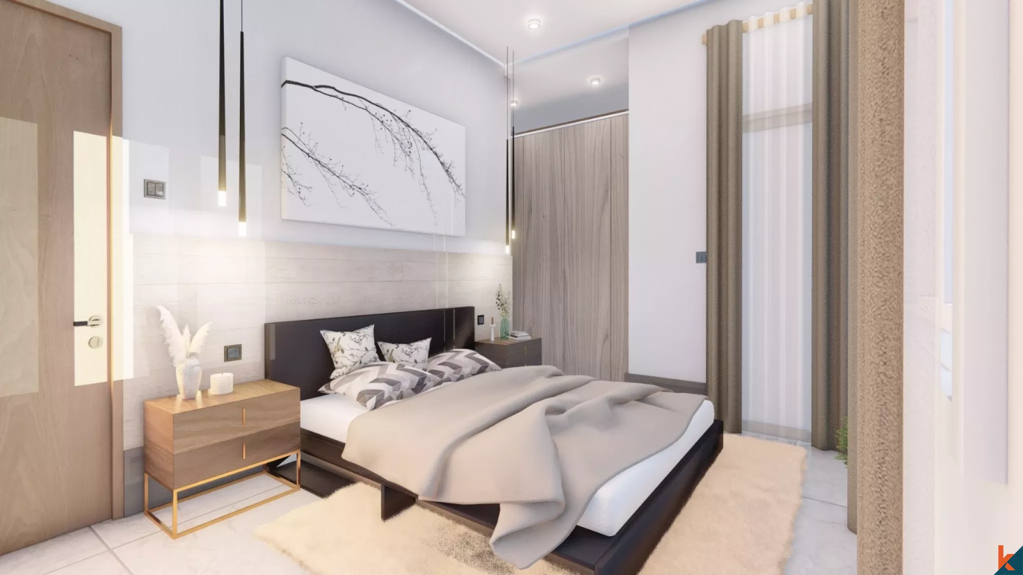 One bedroom leasehold apartment near the beach in Cemagi