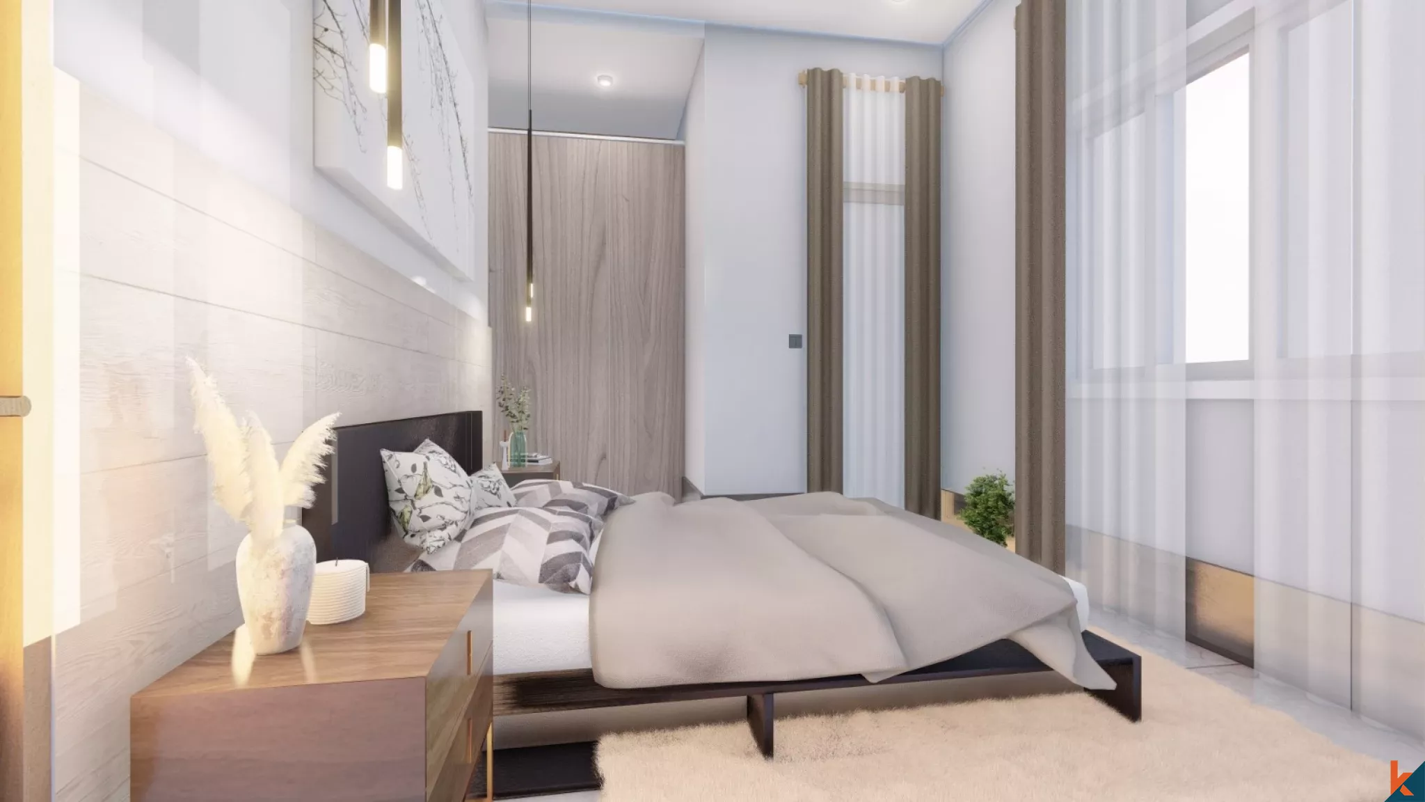 One bedroom leasehold apartment near the beach in Cemagi