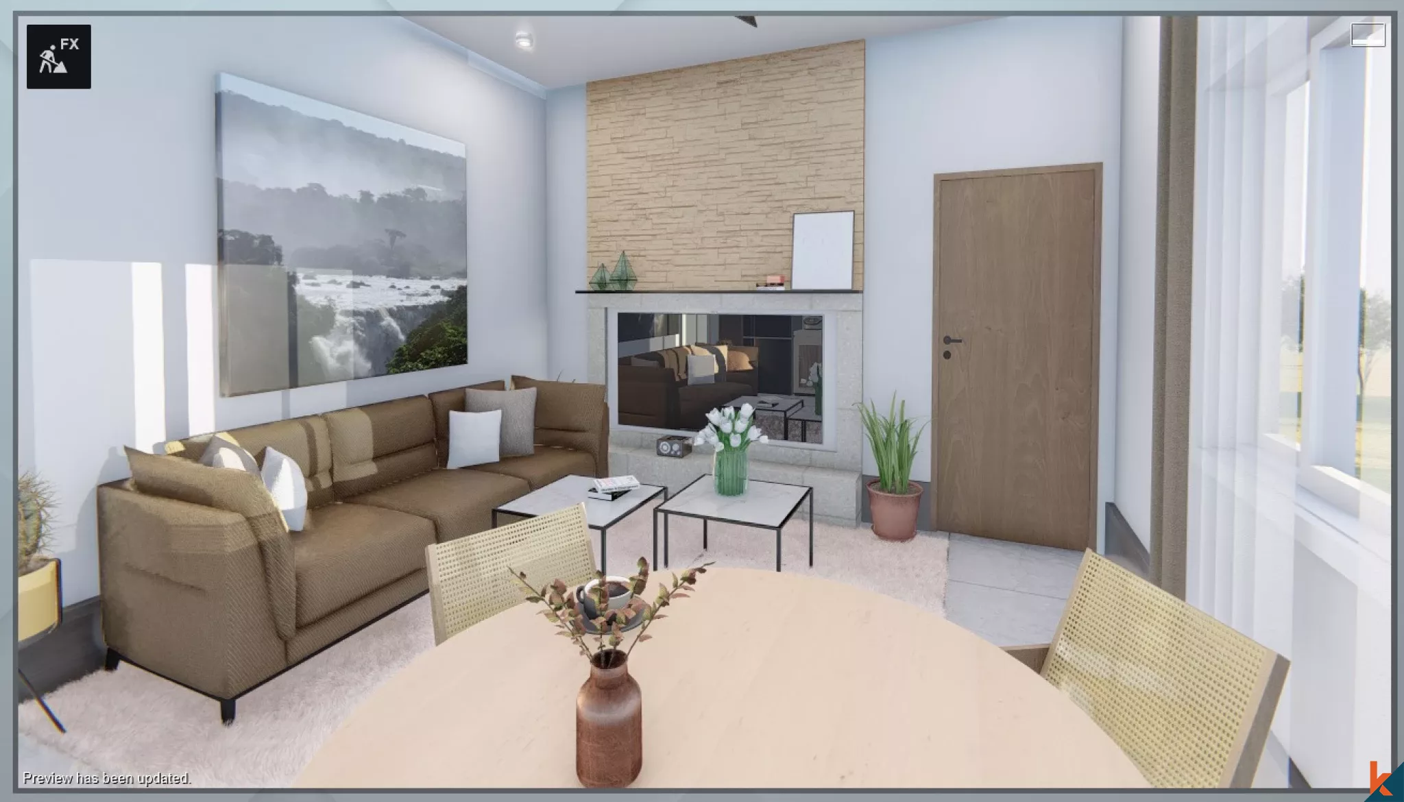 One bedroom leasehold apartment near the beach in Cemagi