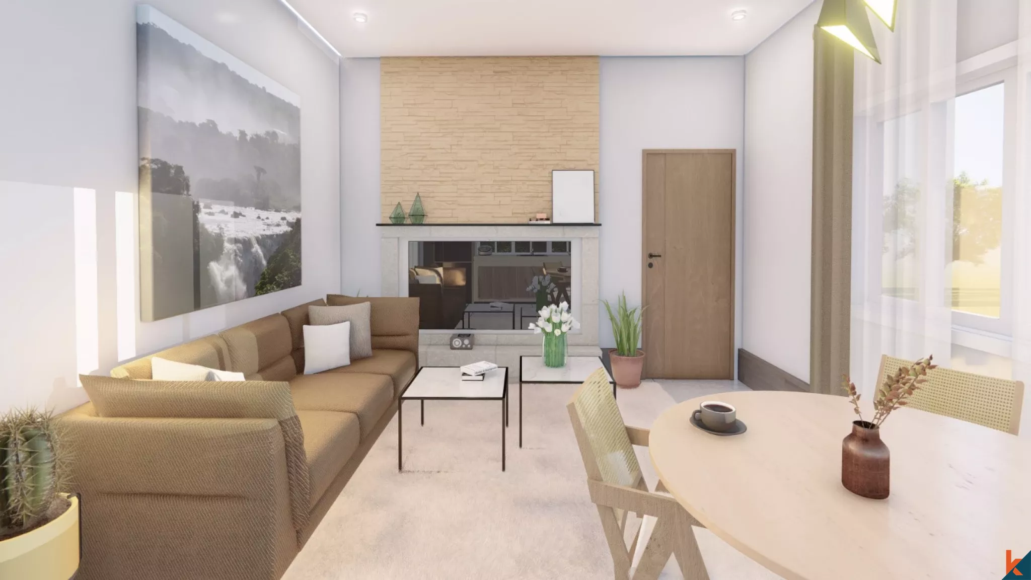 One bedroom leasehold apartment near the beach in Cemagi