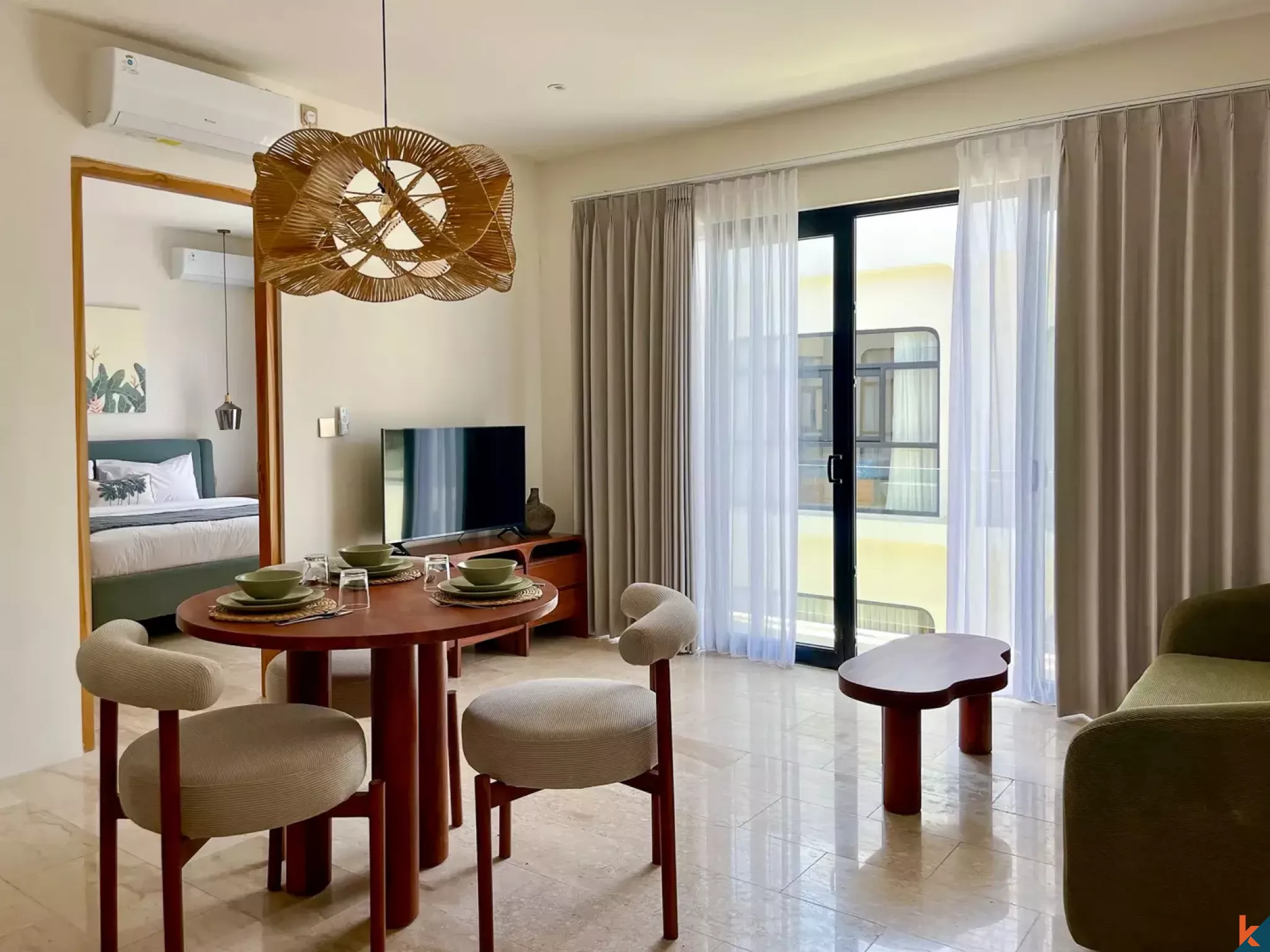 Studio d'une chambre à louer près de la plage à Canggu