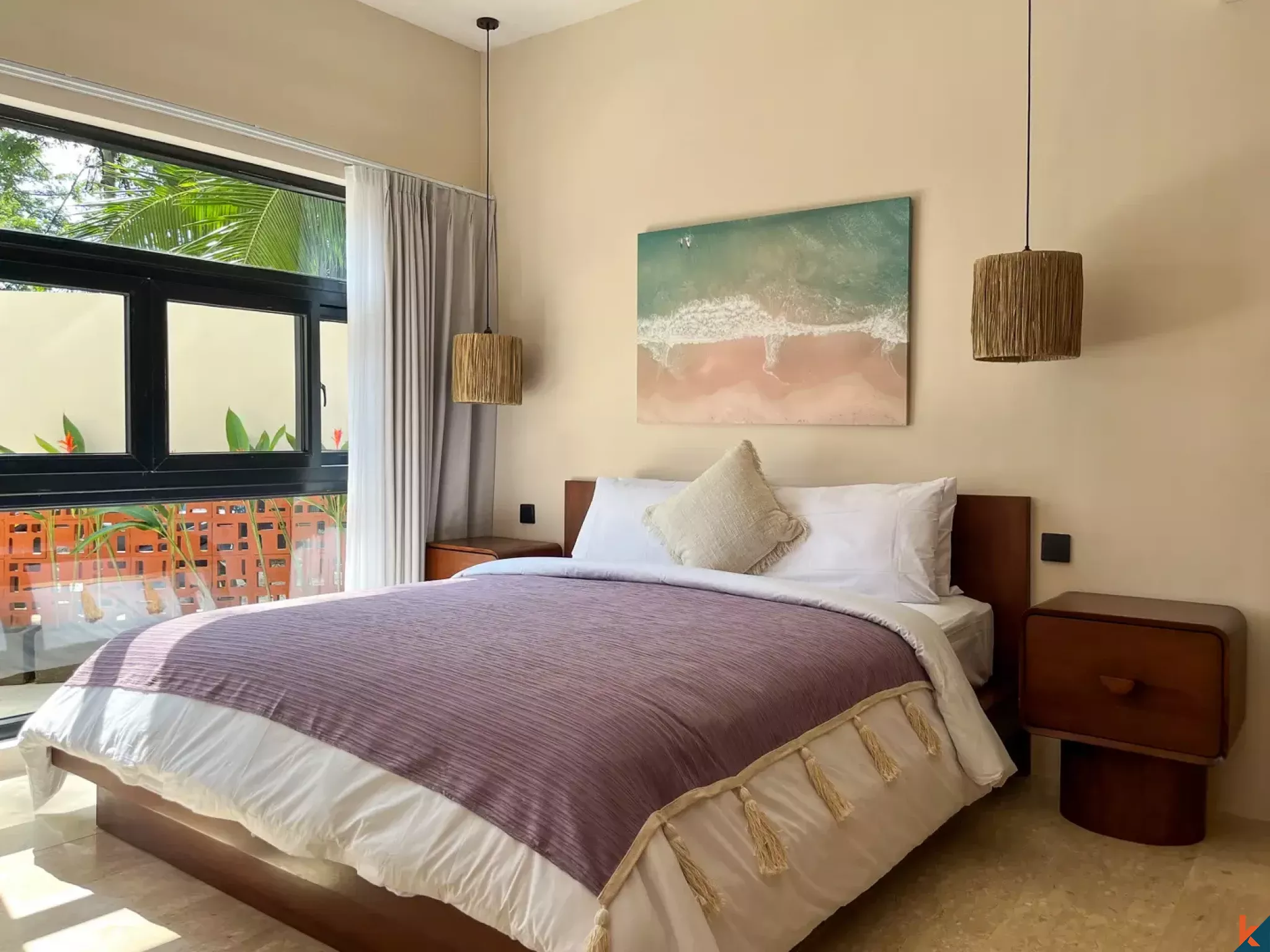 Appartement calme d'une chambre à louer à Bingin