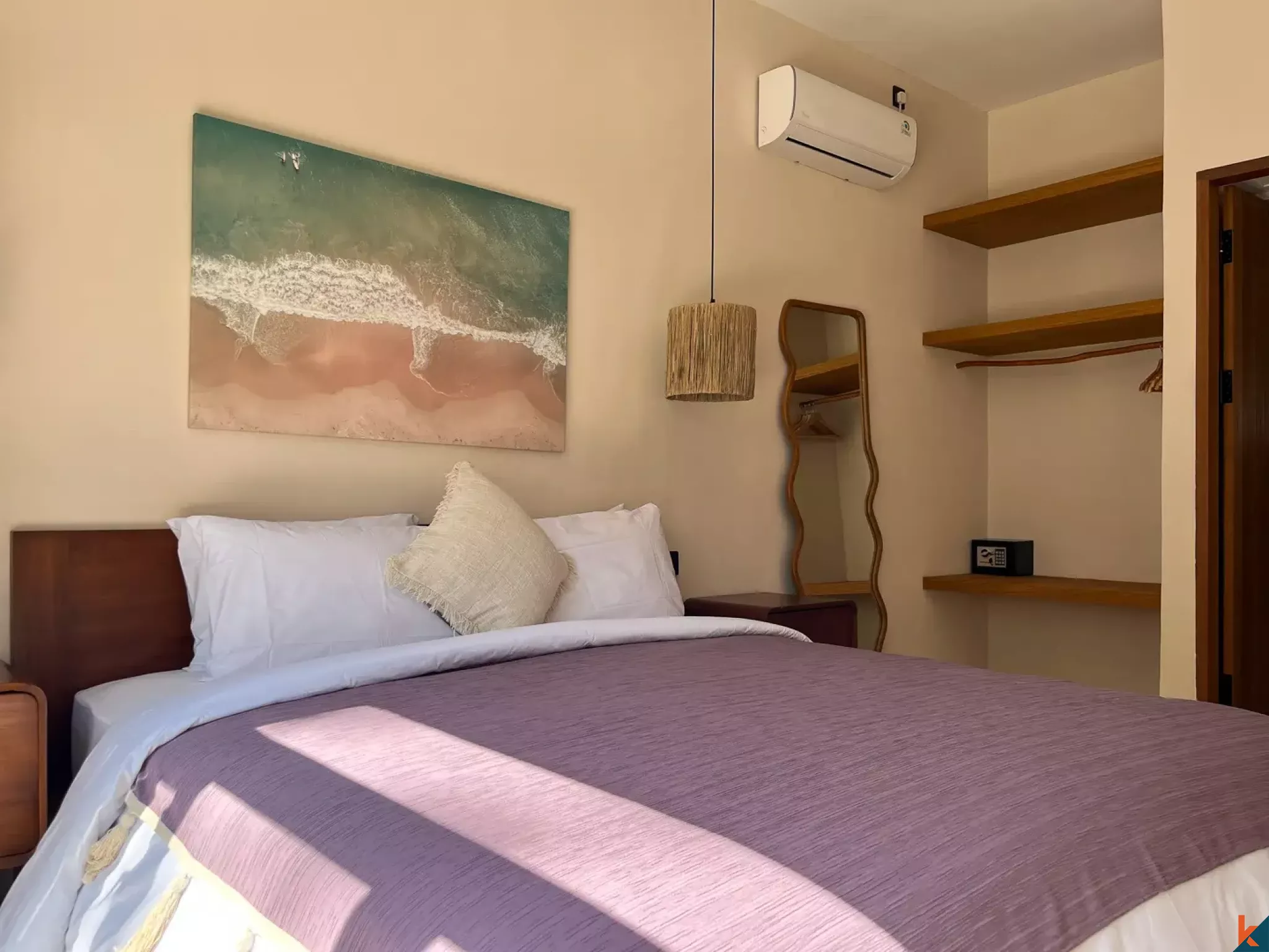 Appartement calme d'une chambre à louer à Bingin