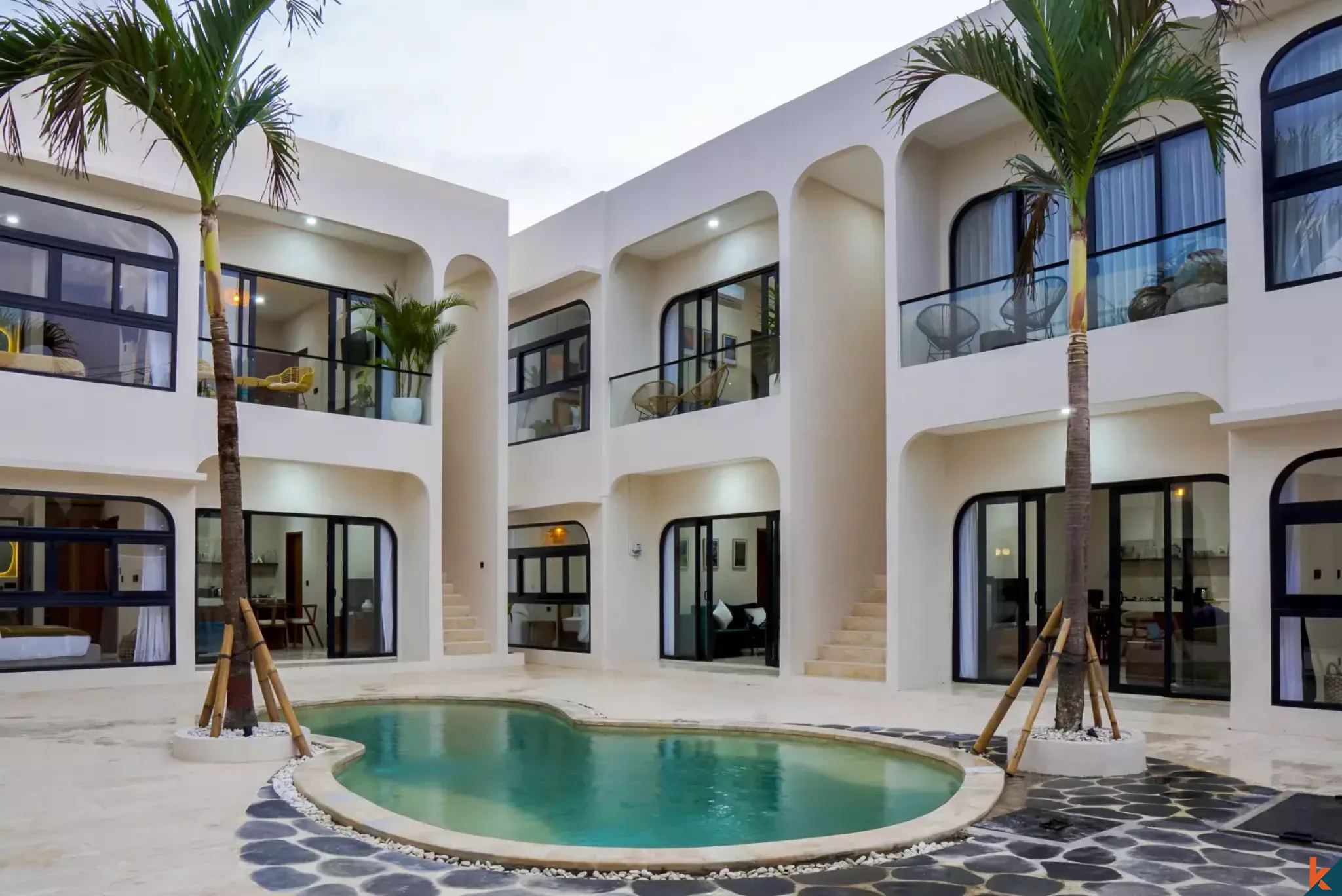 Appartement moderne d'une chambre près de la plage à Balangan