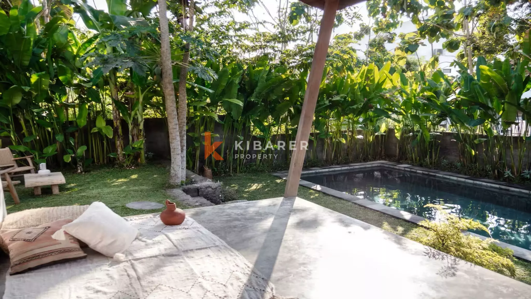 Vila Satu Kamar Tidur yang Elegan dengan Ruang Tertutup di Uluwatu