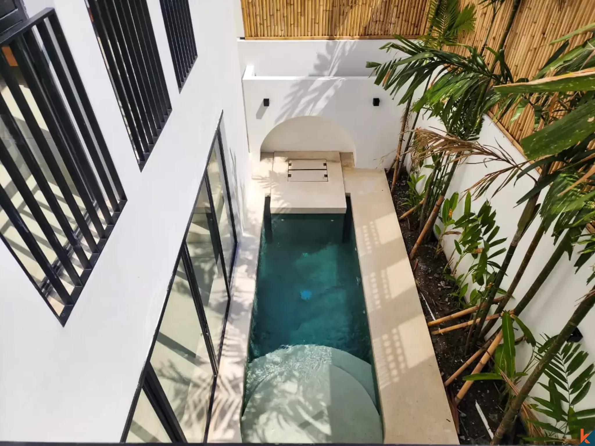 Vila sewa satu kamar tidur modern dan mediterania di Canggu