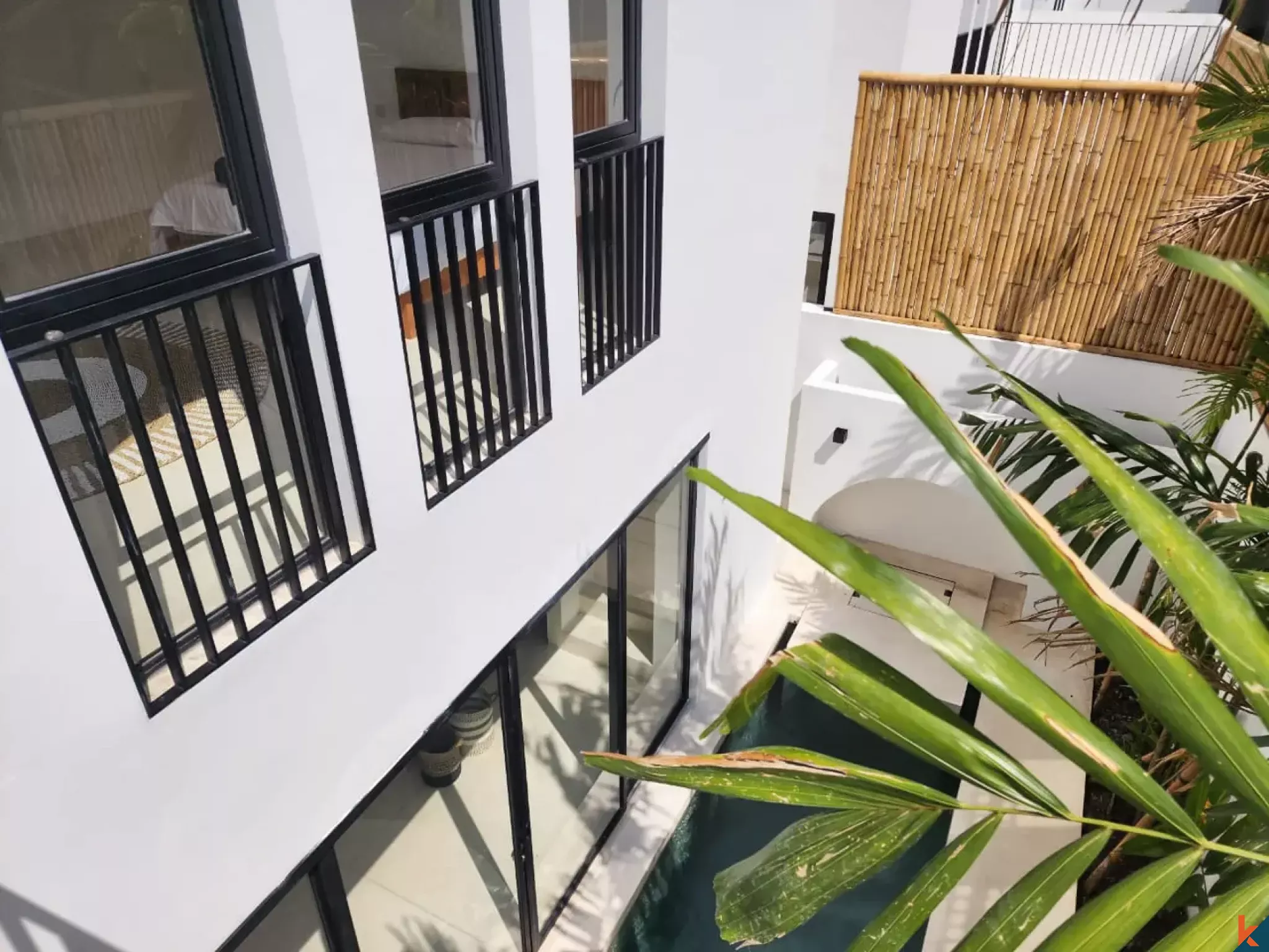 Vila sewa satu kamar tidur modern dan mediterania di Canggu