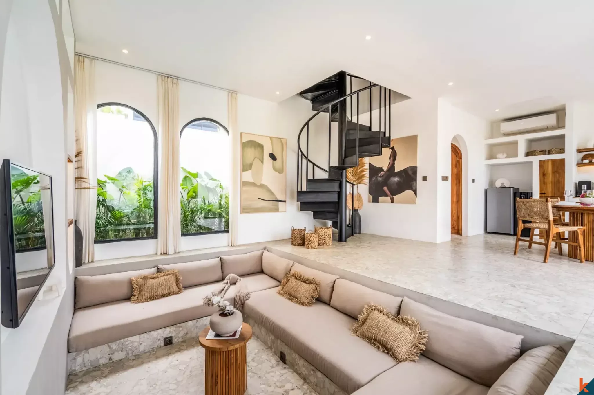 Vila dua kamar tidur yang akan disewakan di lokasi utama Tumbak Bayuh