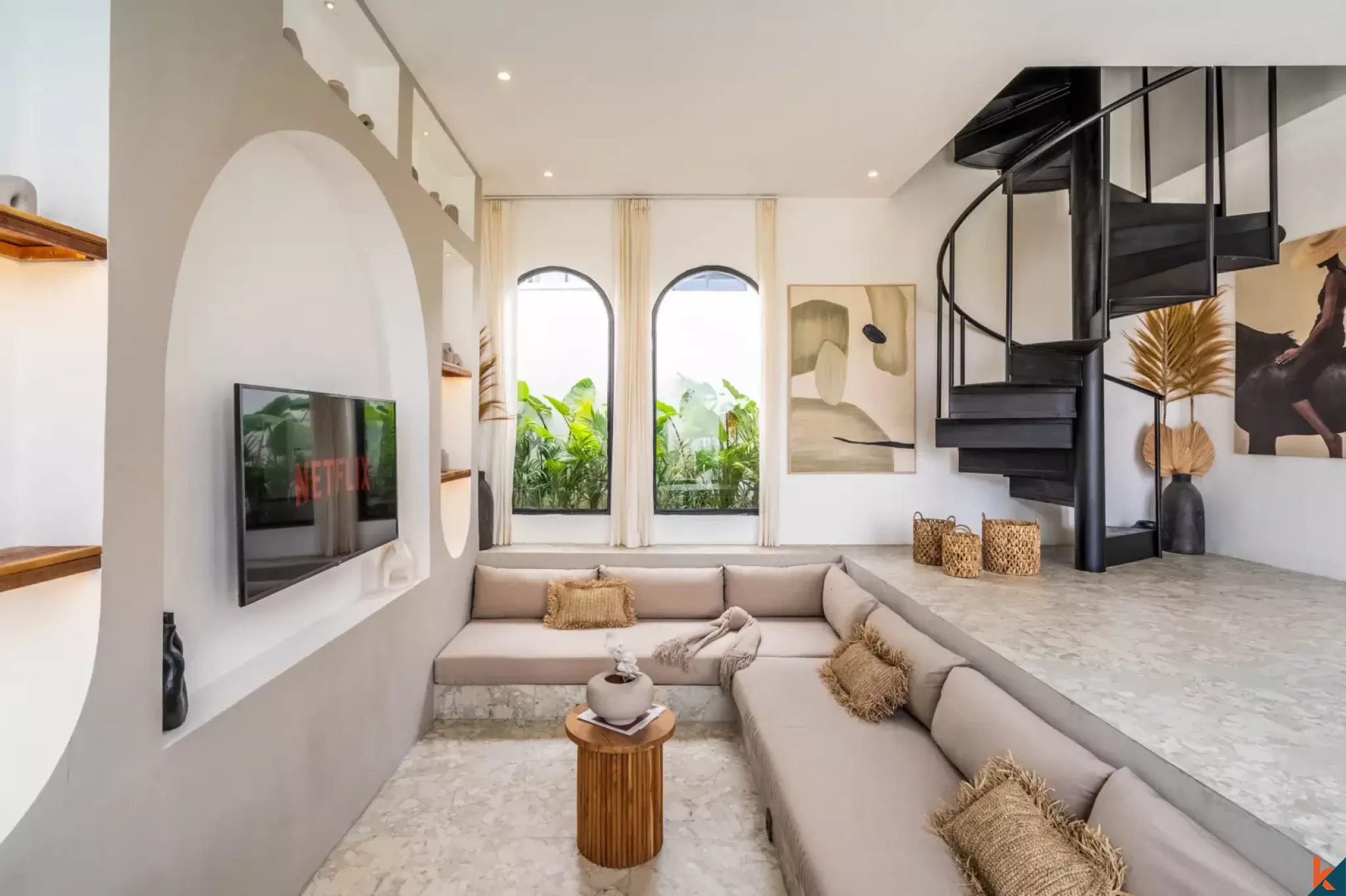 Vila dua kamar tidur yang akan disewakan di lokasi utama Tumbak Bayuh