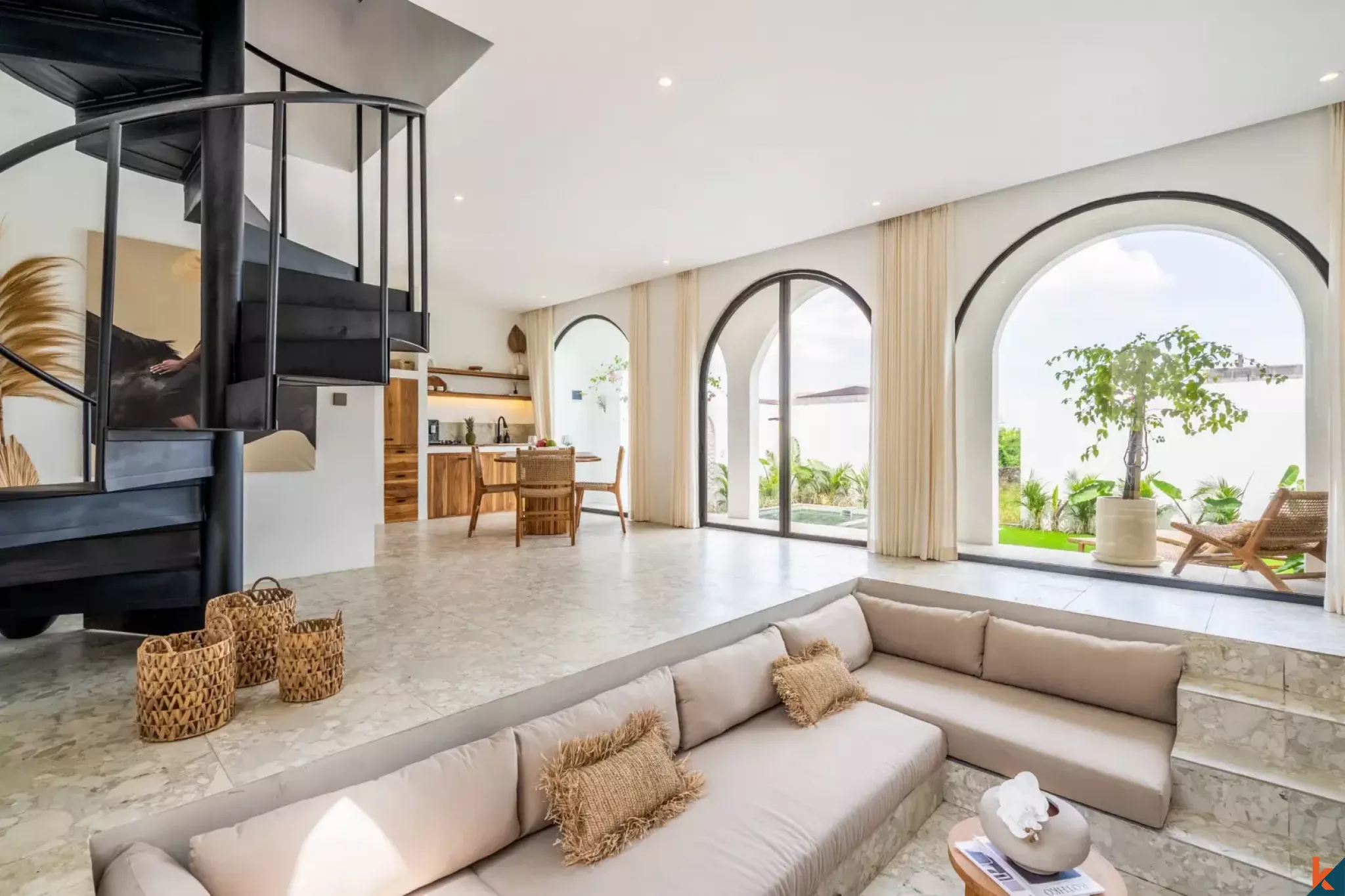 Vila dua kamar tidur yang akan disewakan di lokasi utama Tumbak Bayuh