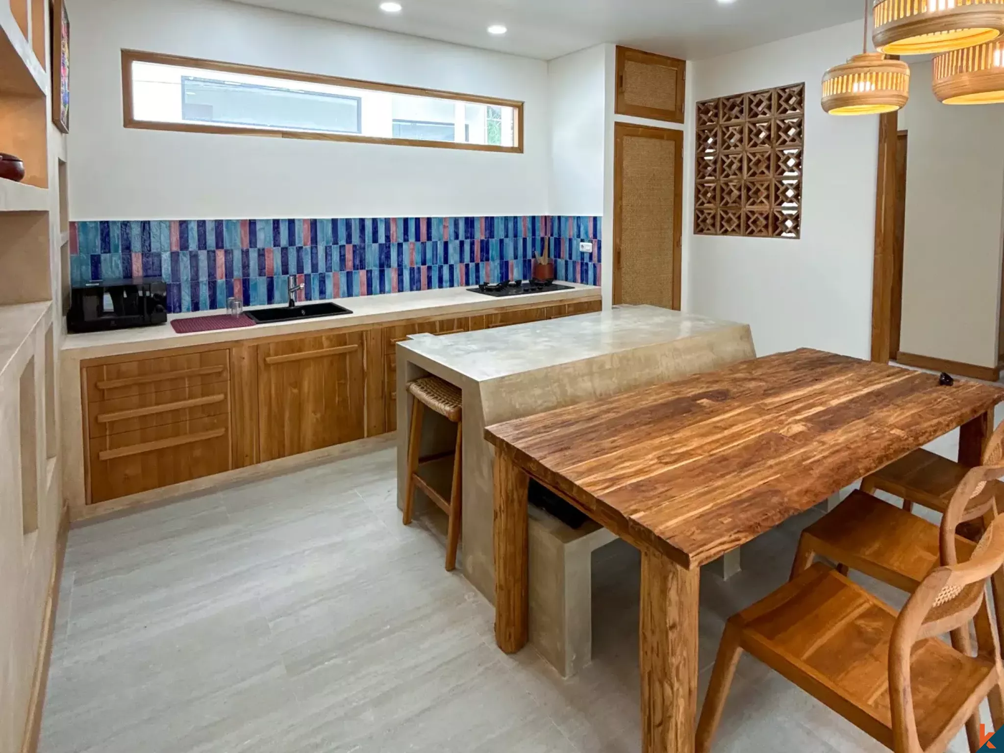 Modern Cozy Two Bedroom Villa for Lease in Kerobokan