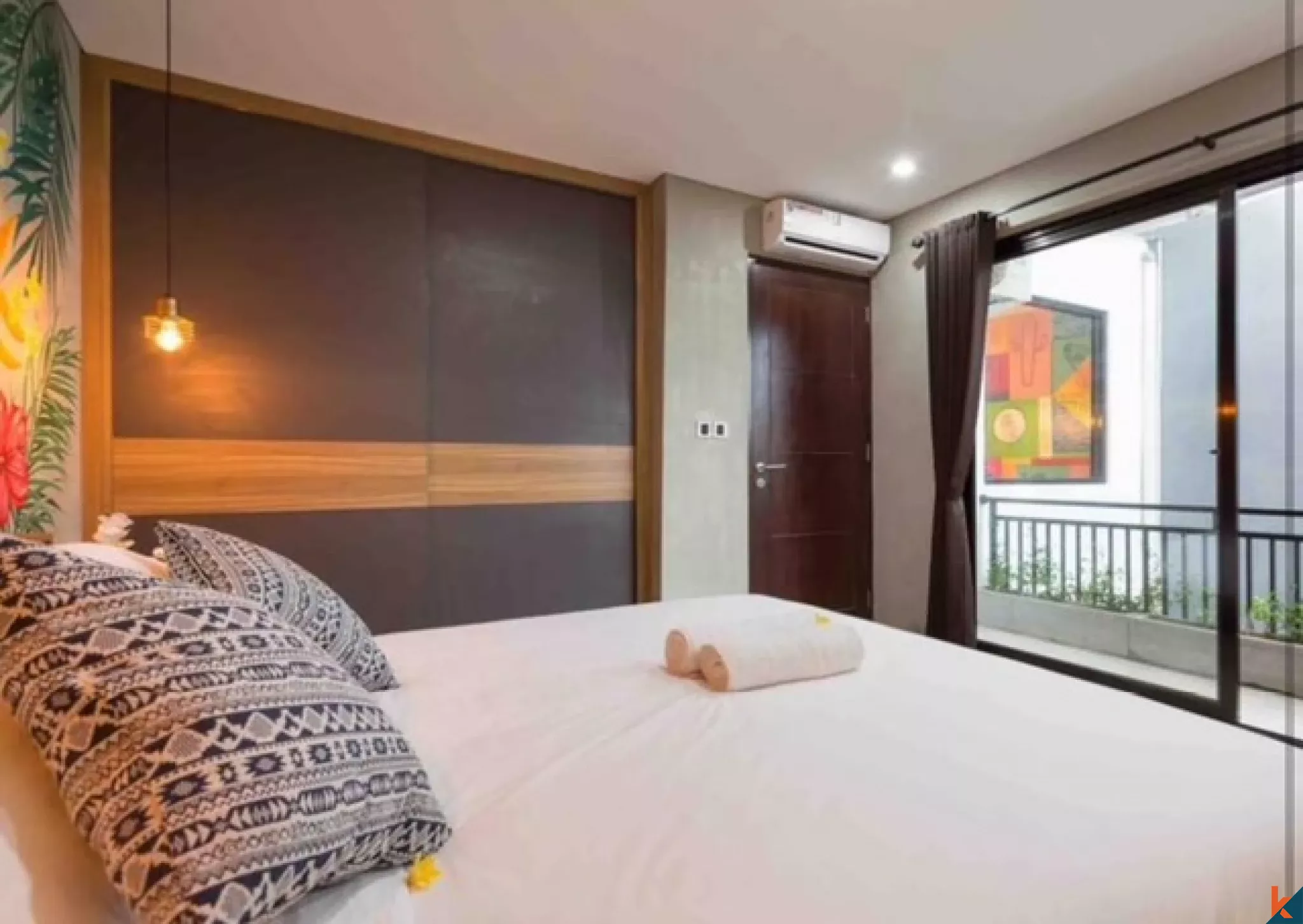 Villa compacte de trois chambres à vendre en pleine propriété dans le quartier résidentiel de Jimbaran