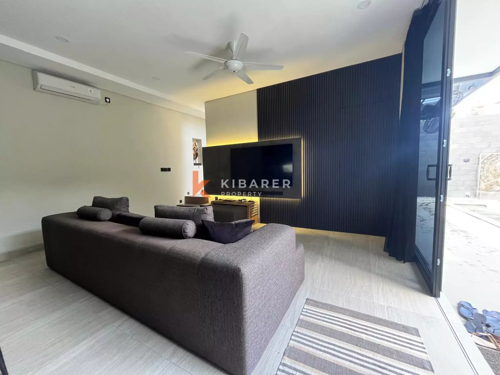 Elegant Modern Three Bedroom Villa Minutes from Sanur Beach