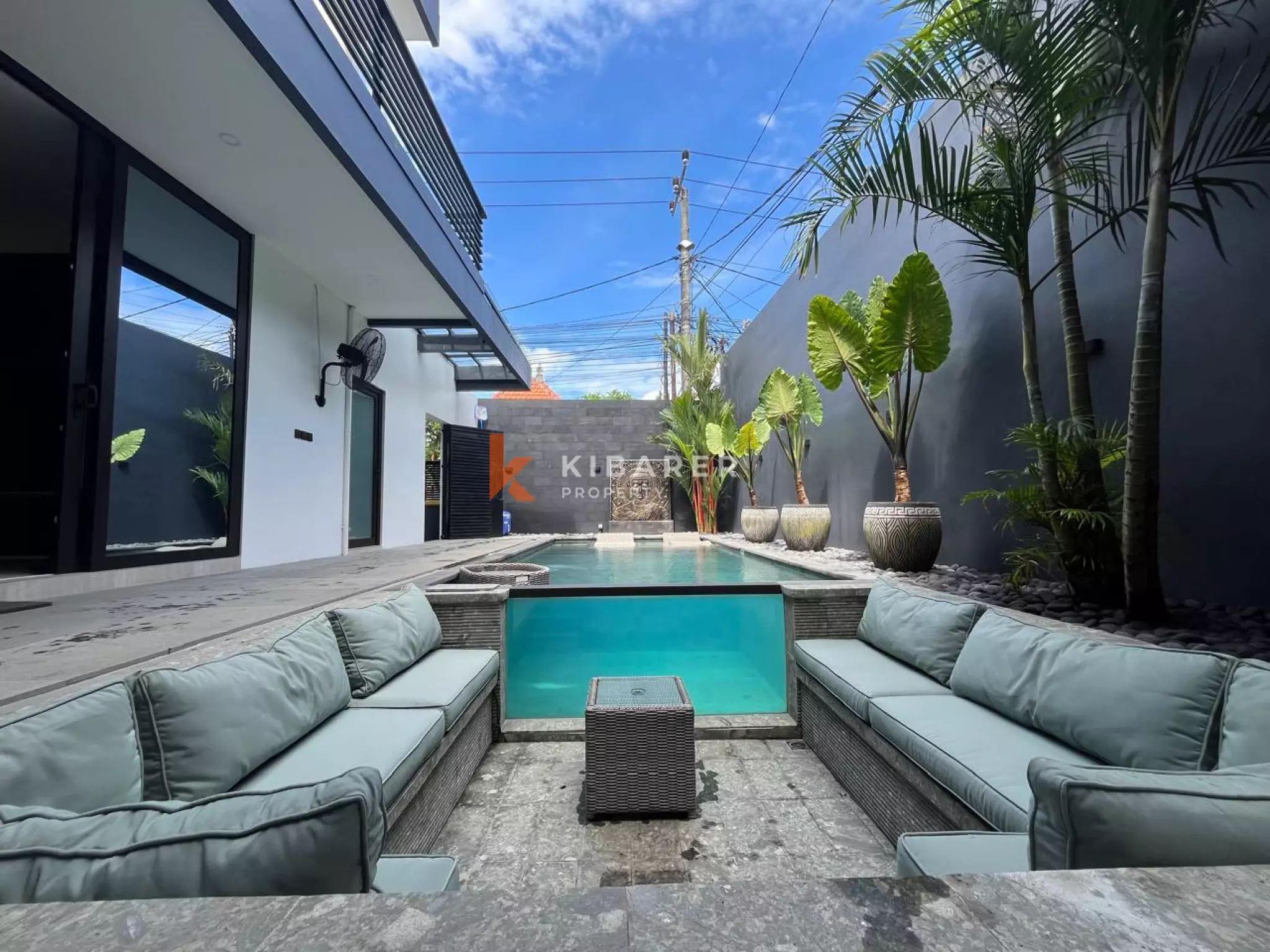 Elegant Modern Three Bedroom Villa Minutes from Sanur Beach