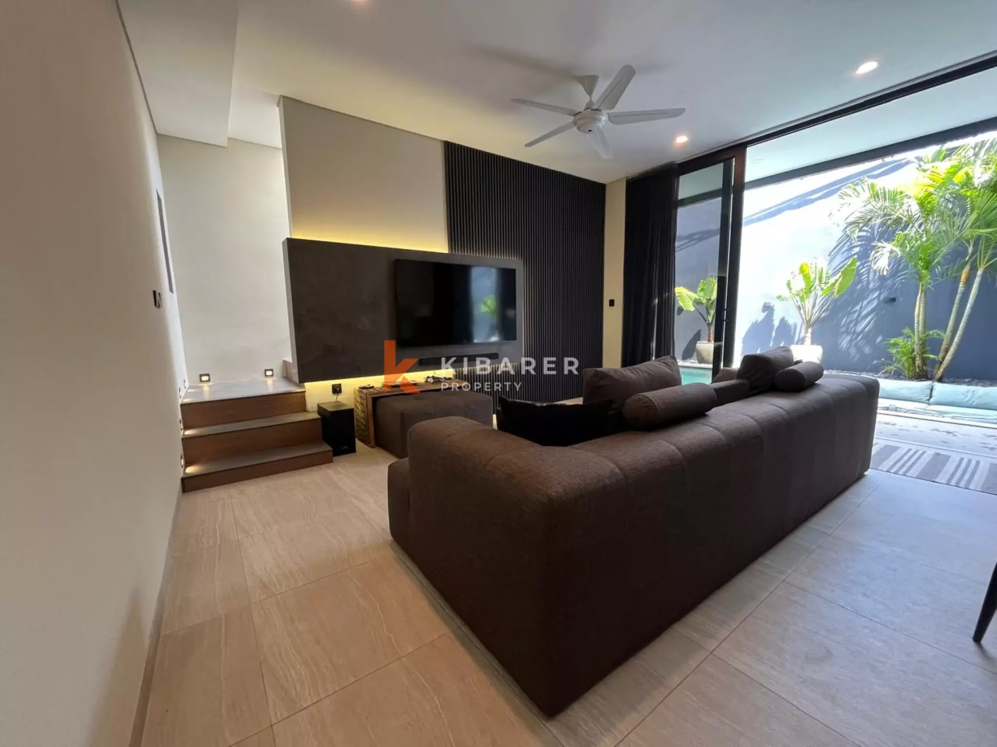Elegant Modern Three Bedroom Villa Minutes from Sanur Beach