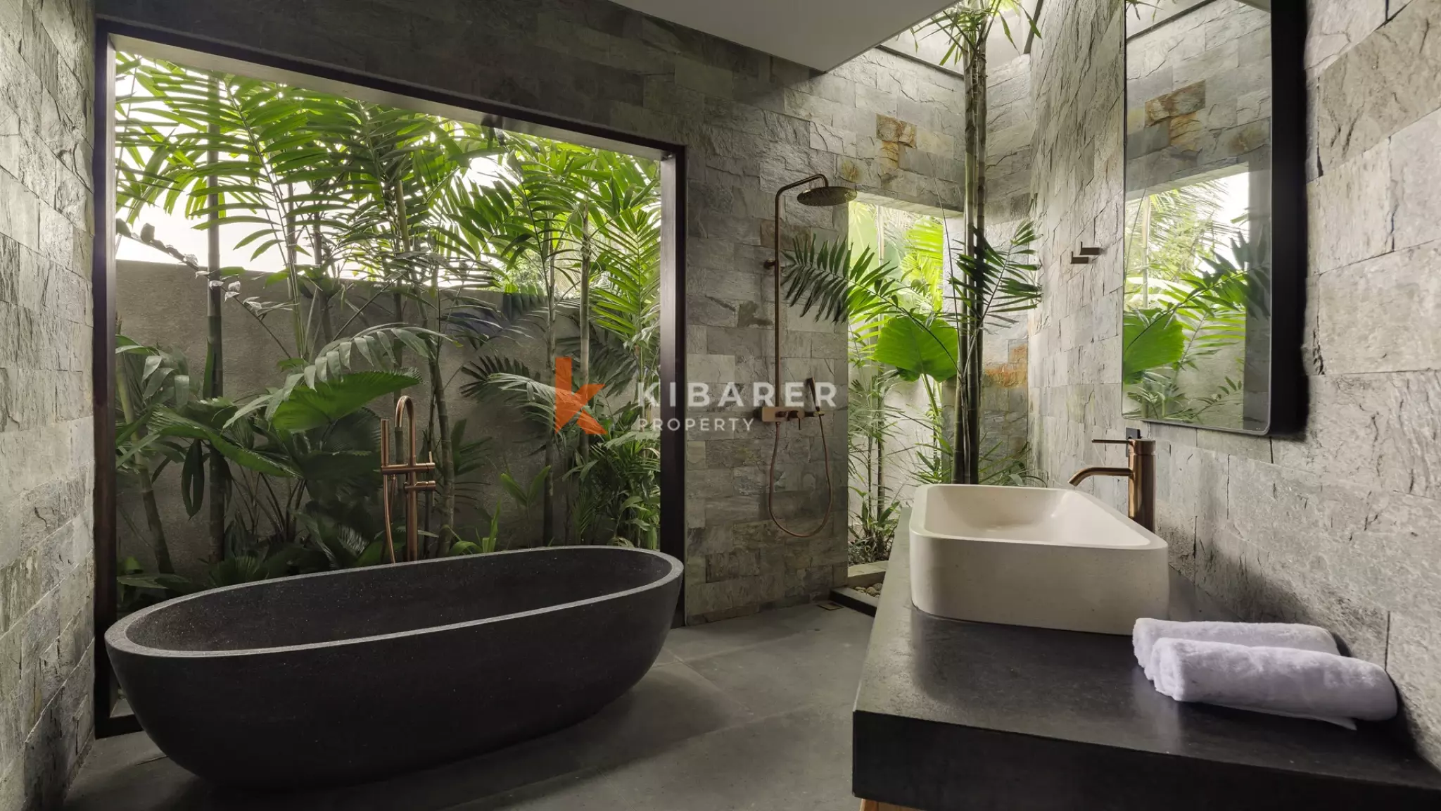 Vila Tiga Kamar Tidur Modern Elegan untuk Hunian Pribadi di Cemagi