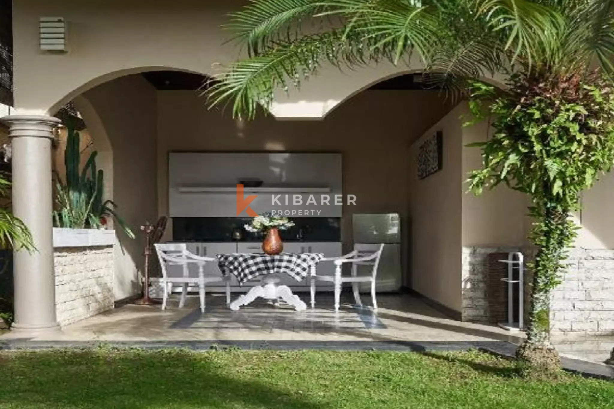 Vila Satu Kamar Tidur untuk Liburan Kota di Ungasan