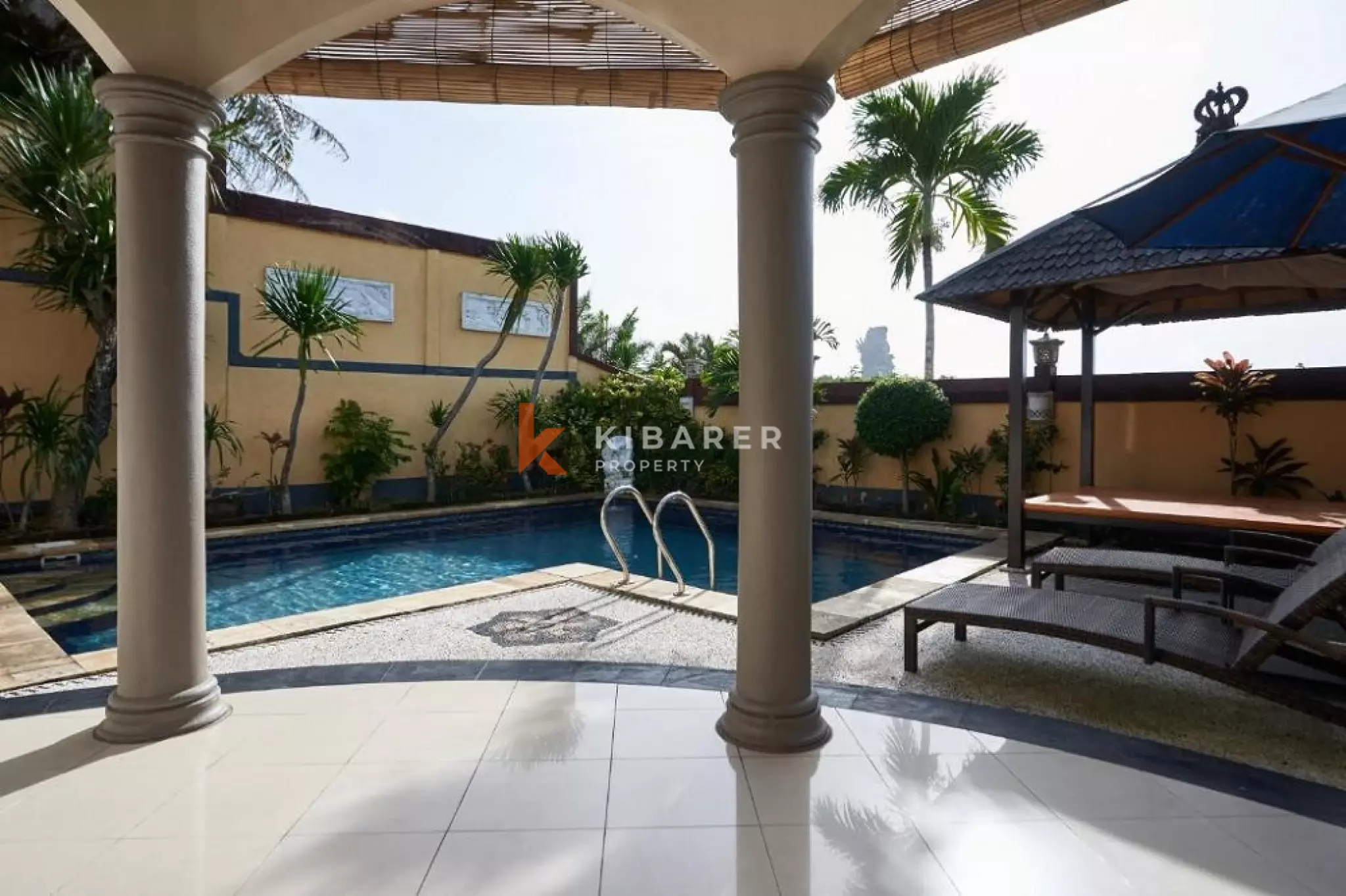 Vila Satu Kamar Tidur untuk Liburan Kota di Ungasan