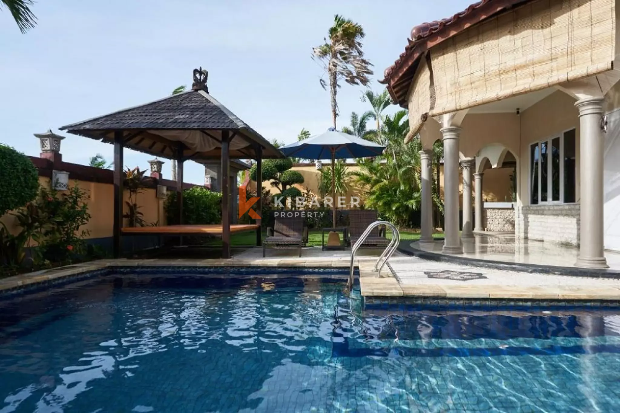 Vila Satu Kamar Tidur untuk Liburan Kota di Ungasan